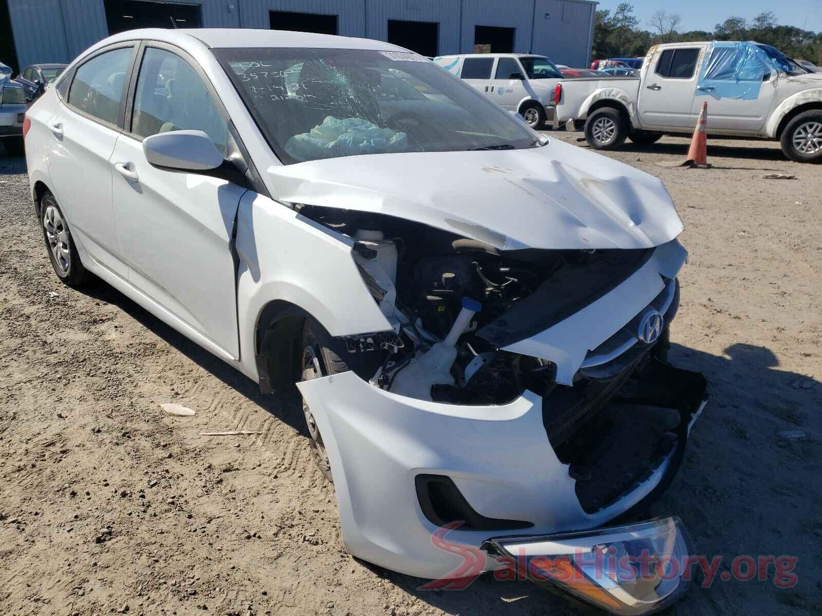 KMHCT4AE7GU119233 2016 HYUNDAI ACCENT