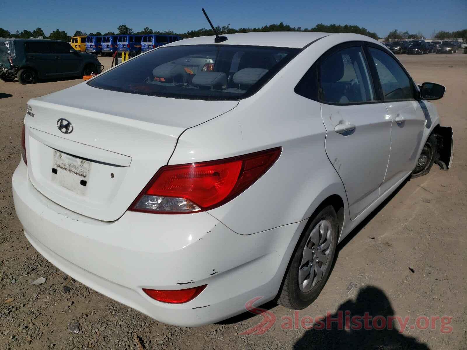 KMHCT4AE7GU119233 2016 HYUNDAI ACCENT