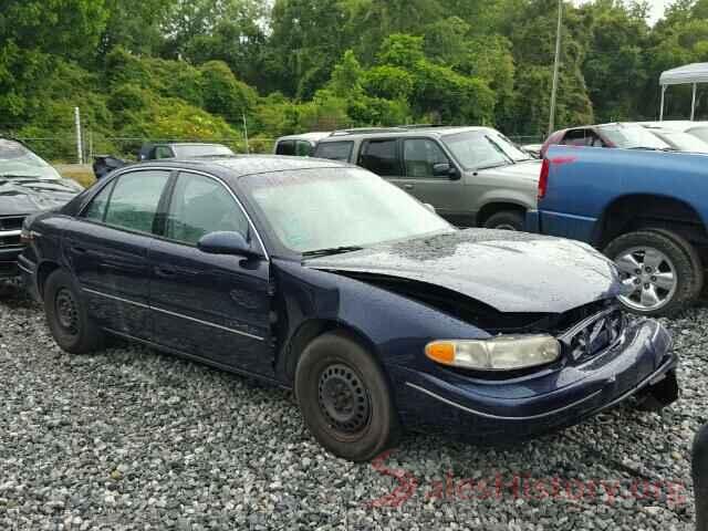 3G1BF6SMXHS524361 2002 BUICK CENTURY