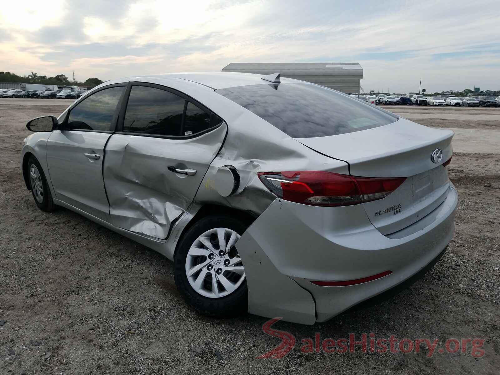 5NPD74LF4HH163723 2017 HYUNDAI ELANTRA