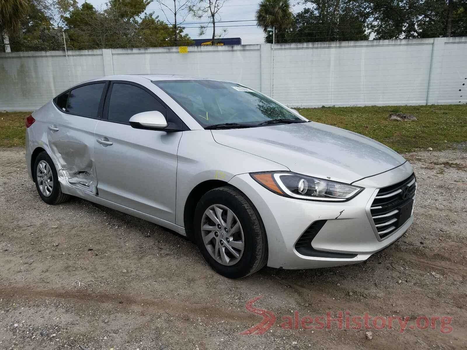 5NPD74LF4HH163723 2017 HYUNDAI ELANTRA