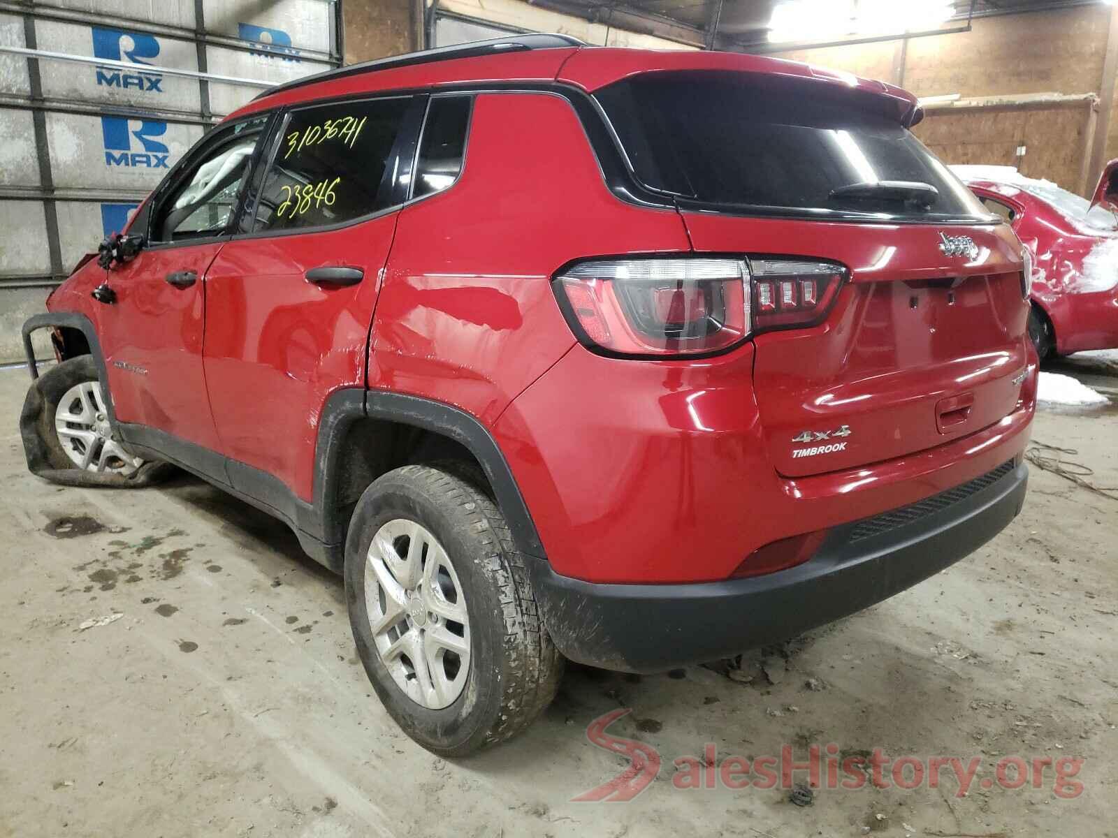 3C4NJDAB8JT400578 2018 JEEP COMPASS