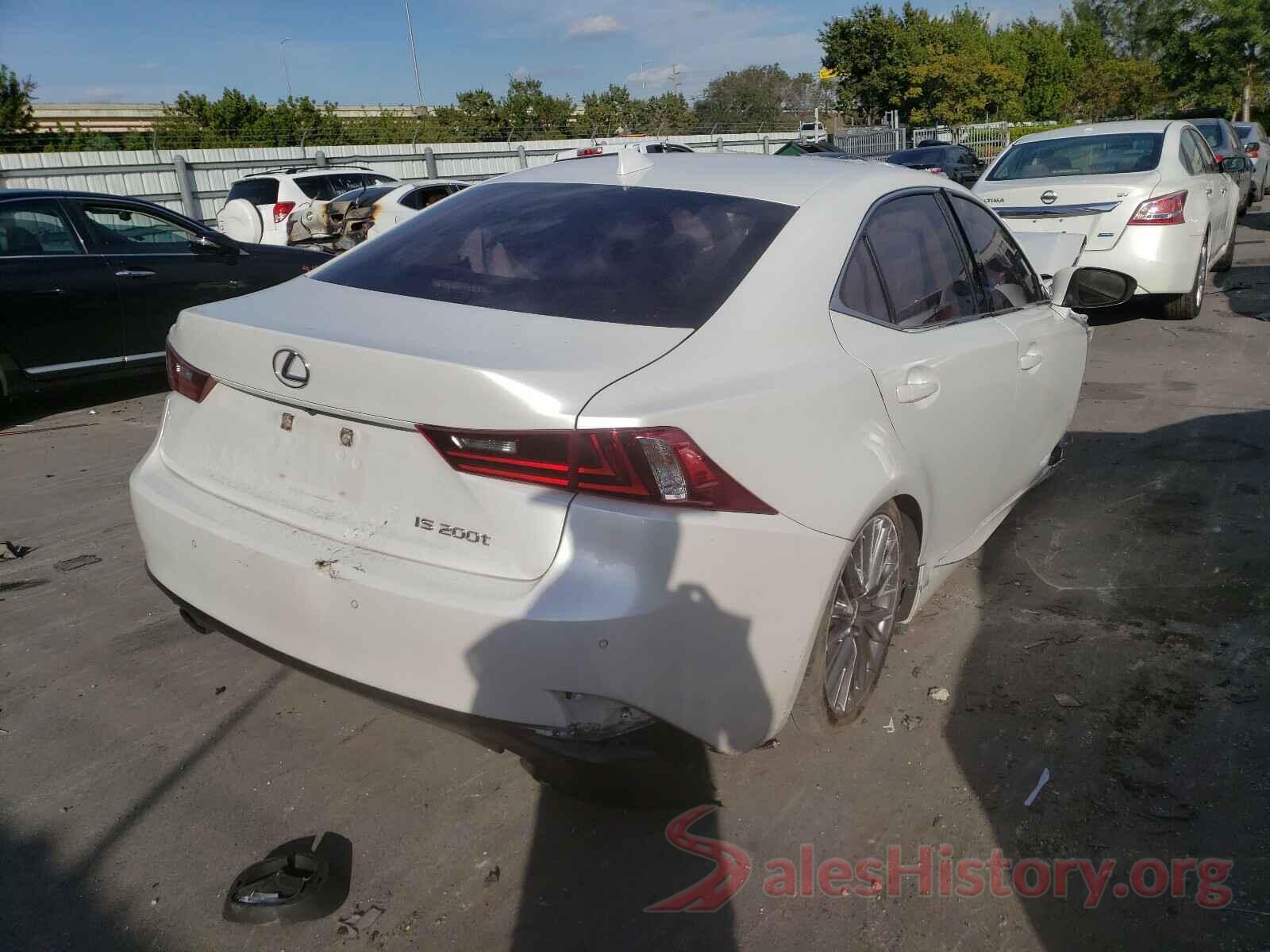 JTHBA1D2XG5080734 2016 LEXUS IS