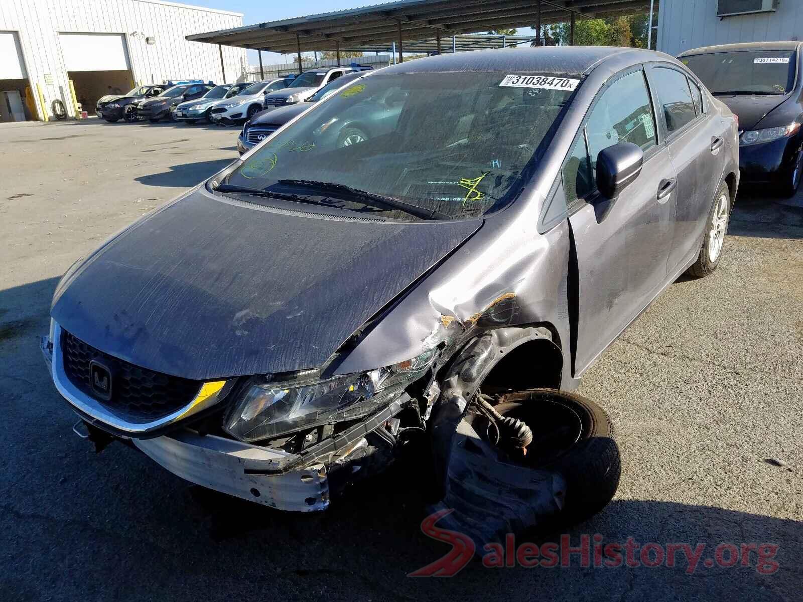 4S3GTAA62J3740647 2014 HONDA CIVIC