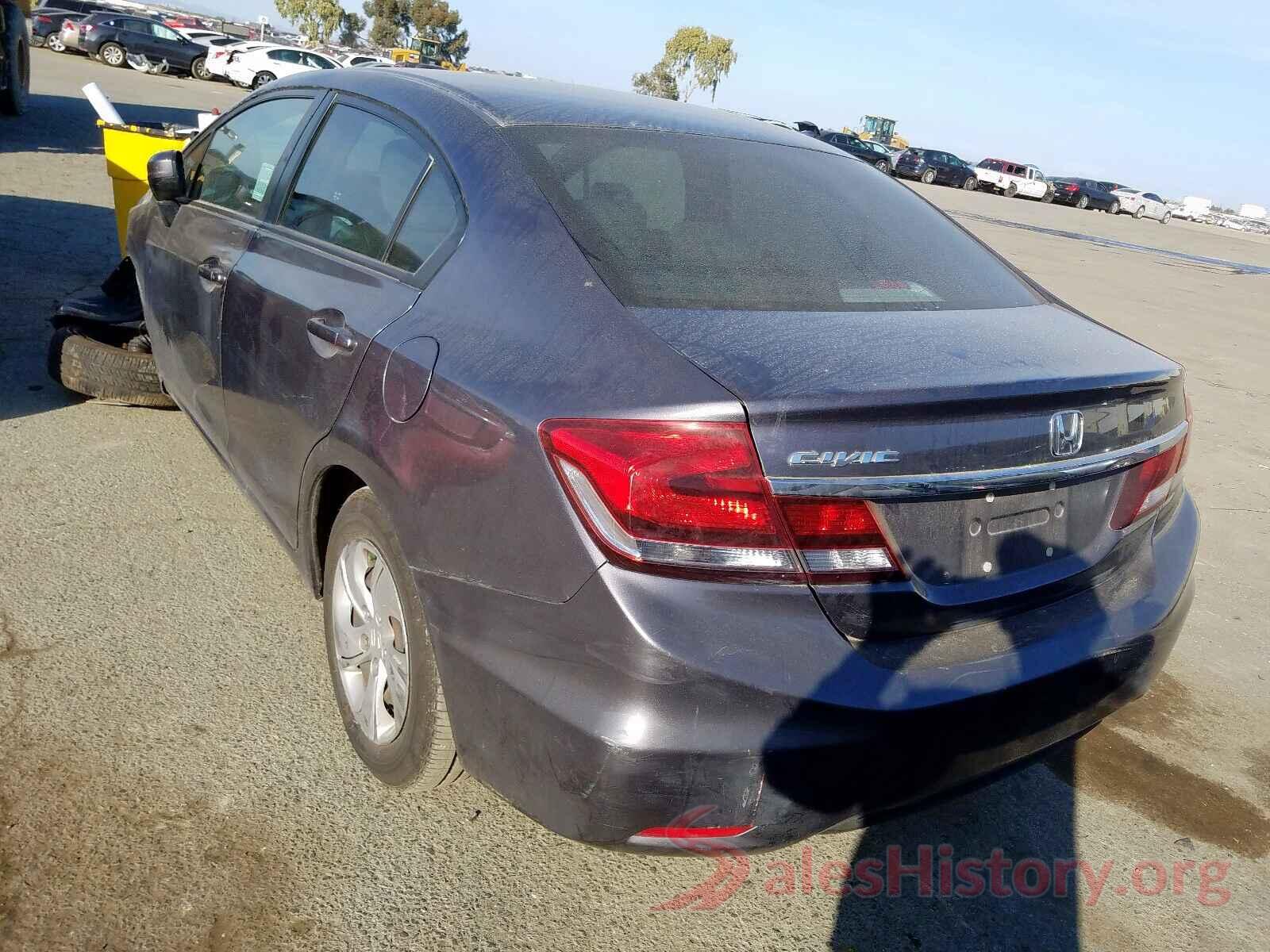 4S3GTAA62J3740647 2014 HONDA CIVIC