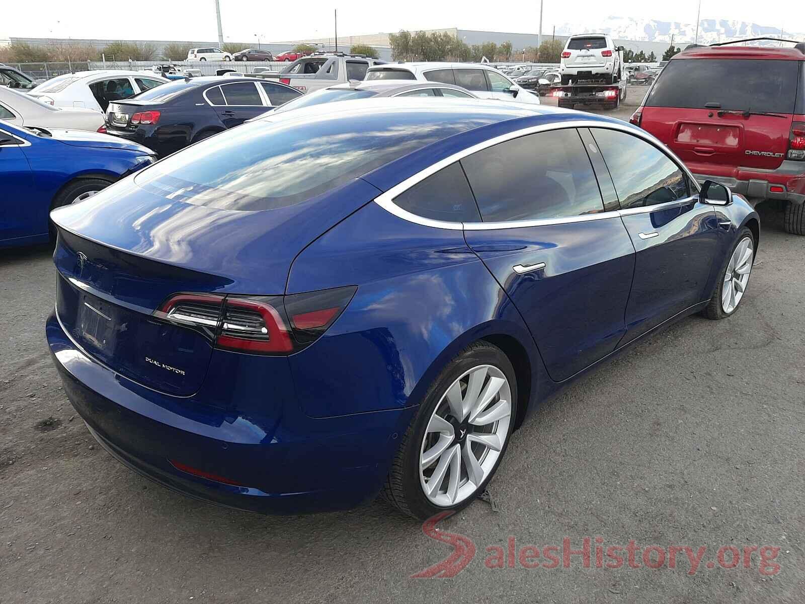 5YJ3E1EB7JF131072 2018 TESLA MODEL 3