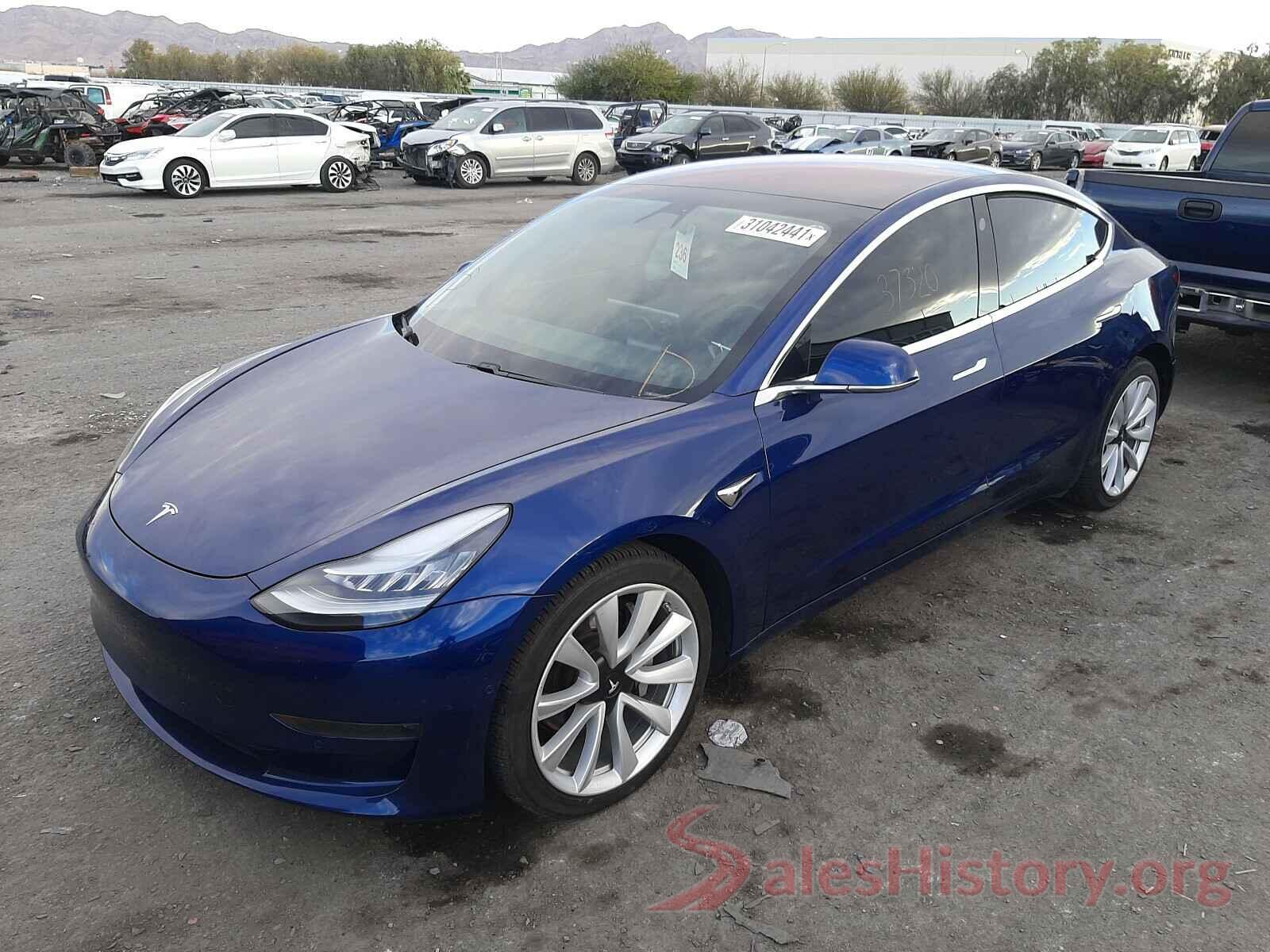 5YJ3E1EB7JF131072 2018 TESLA MODEL 3