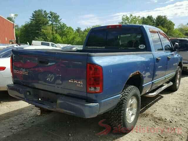 3TMDZ5BNXHM018561 2004 DODGE RAM 1500