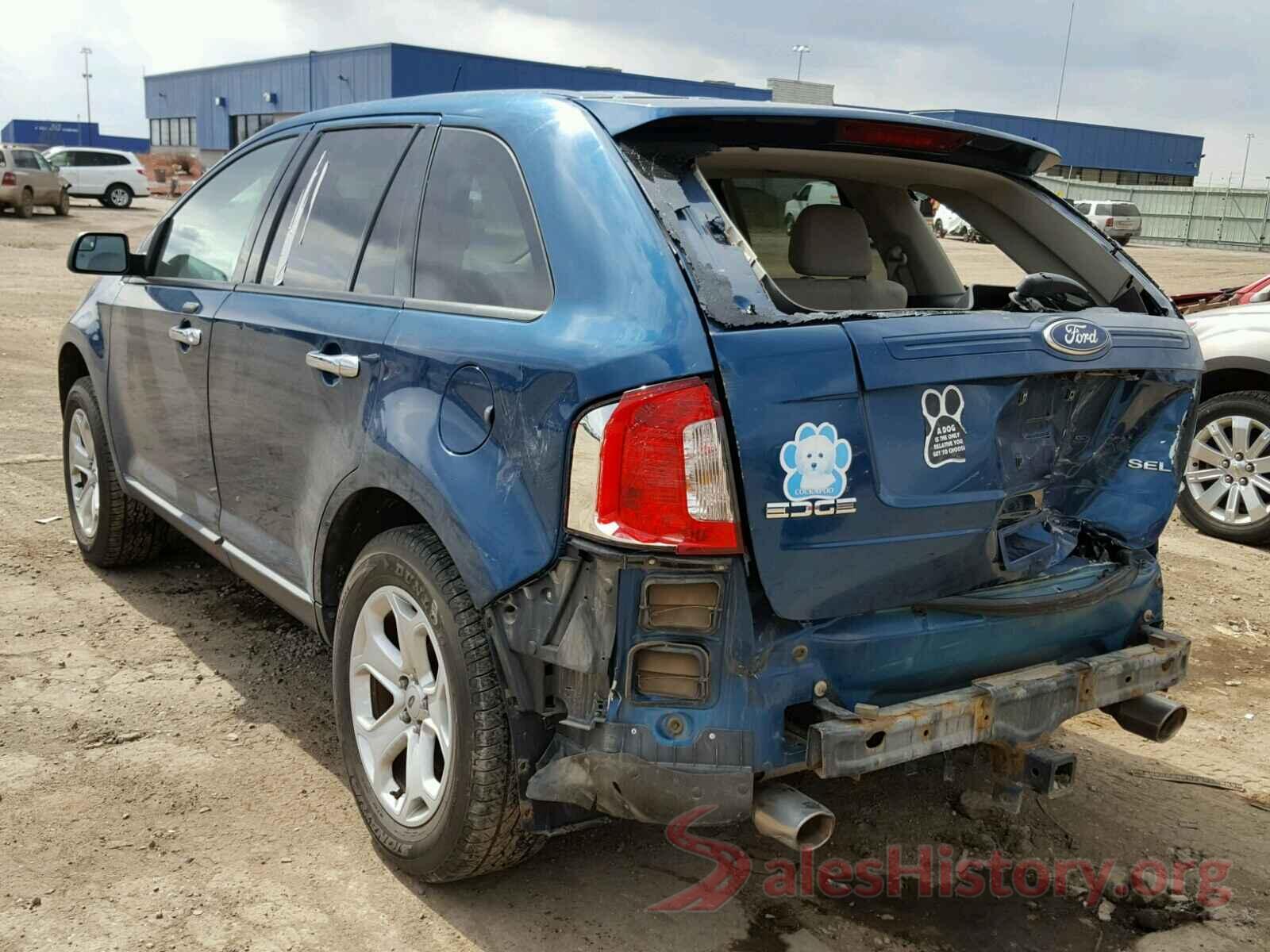 3FA6P0RU1KR235852 2011 FORD EDGE