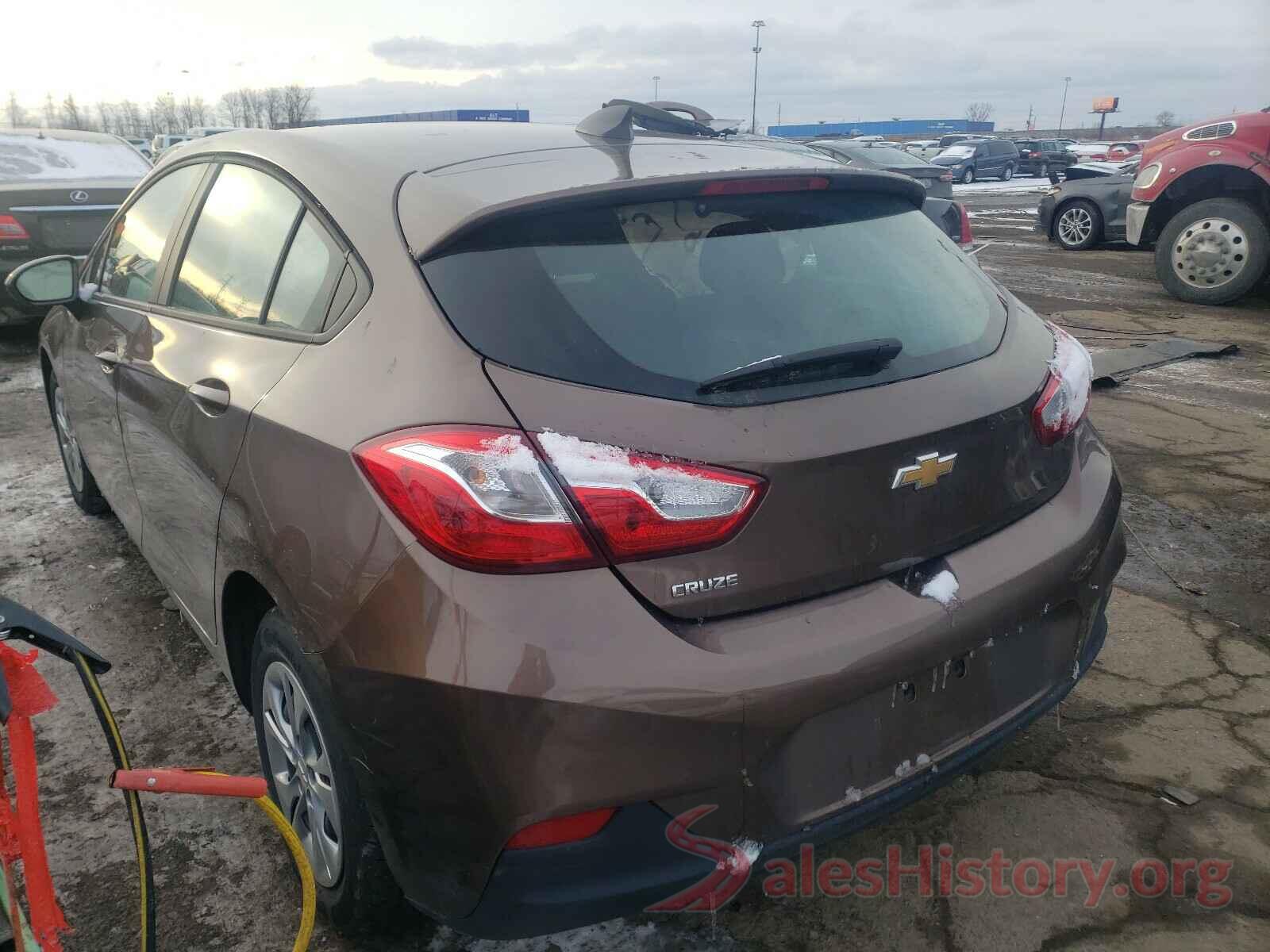 3G1BC6SM1KS565526 2019 CHEVROLET CRUZE