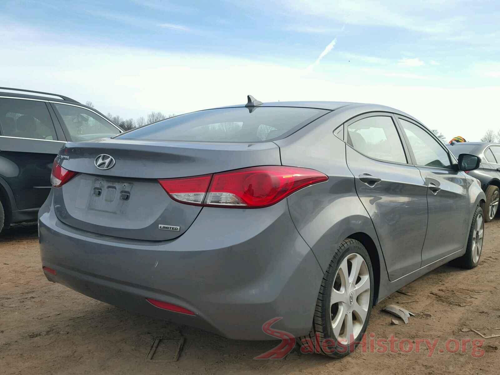 5NPE24AF9GH407810 2012 HYUNDAI ELANTRA