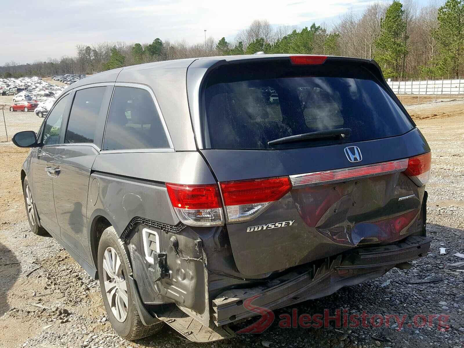 2T3WFREV0HW366890 2017 HONDA ODYSSEY