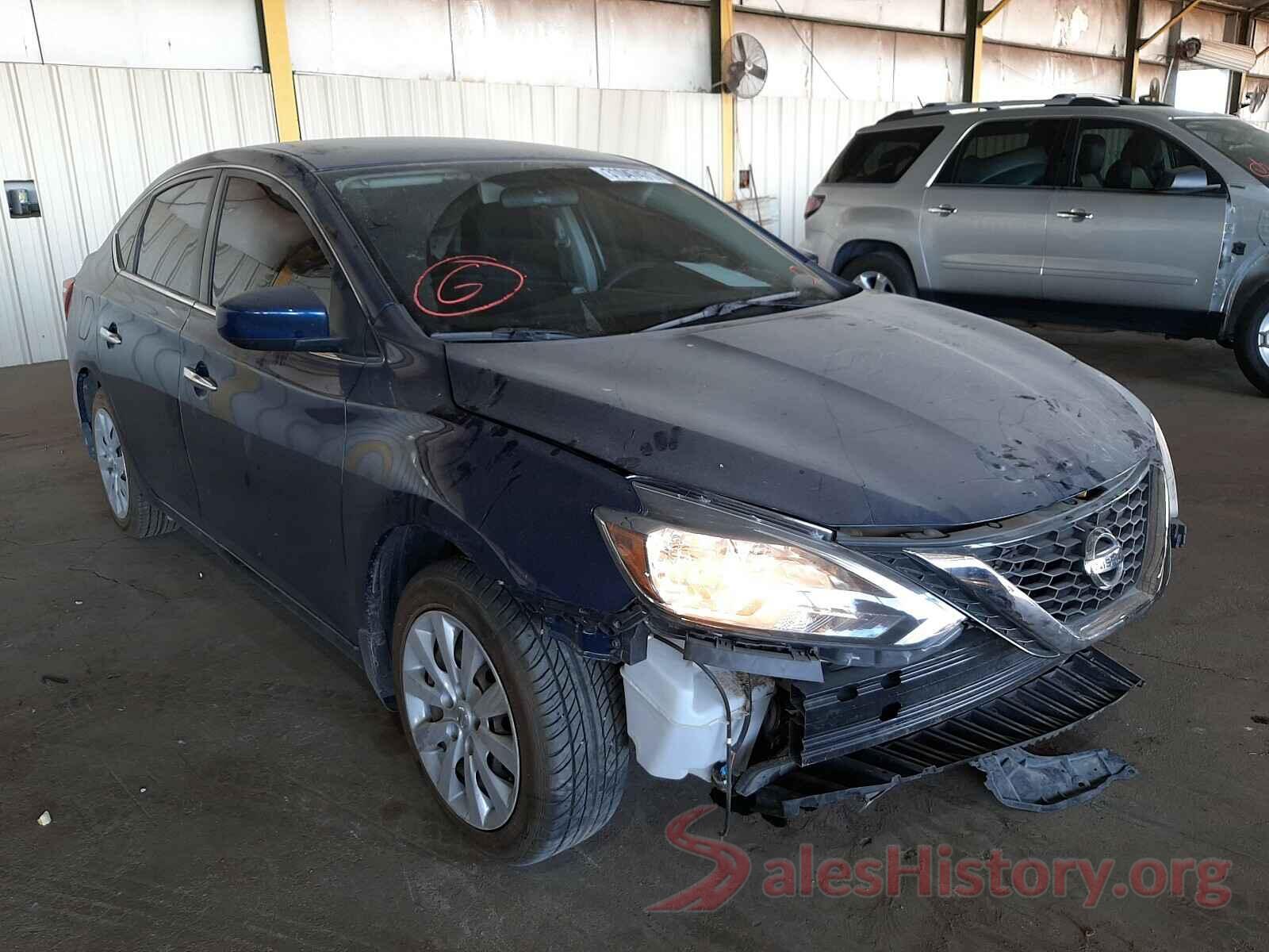 3N1AB7AP9KY255812 2019 NISSAN SENTRA