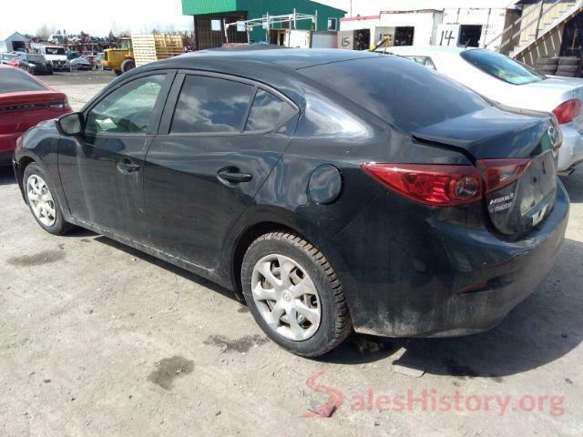 2T1BURHE1GC542225 2016 MAZDA 3