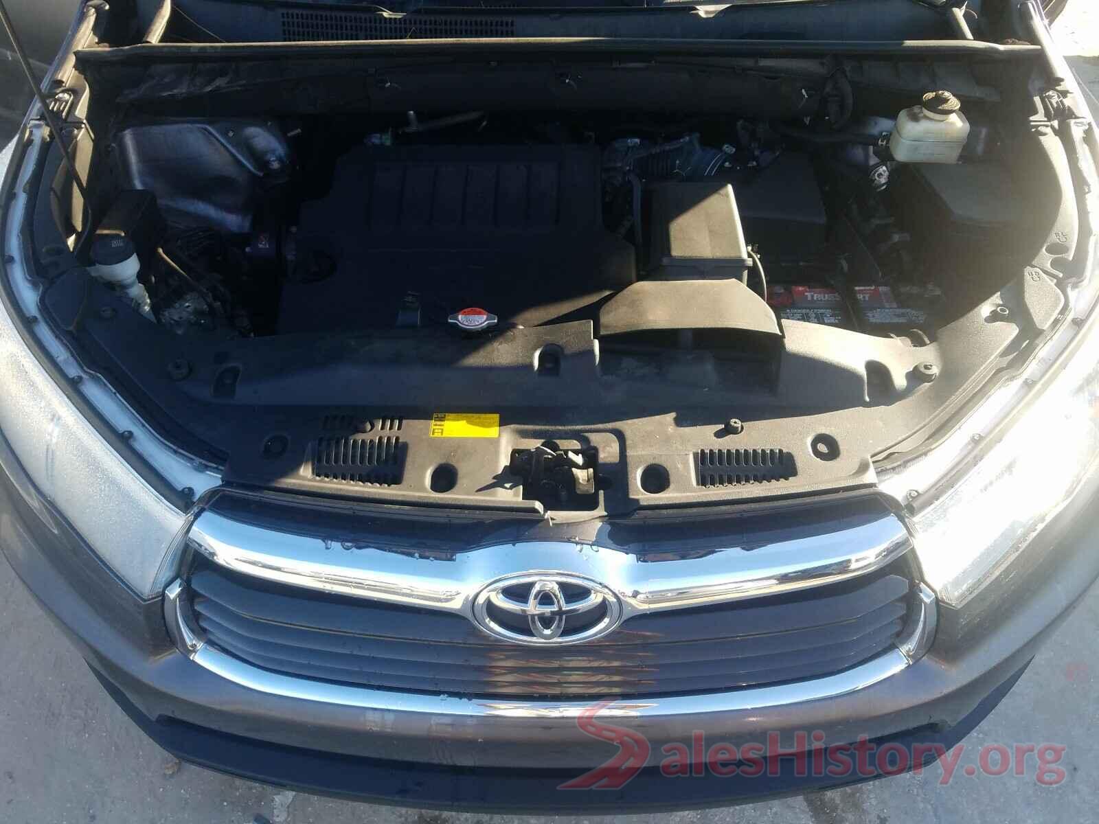 5TDYKRFH0GS139891 2016 TOYOTA HIGHLANDER