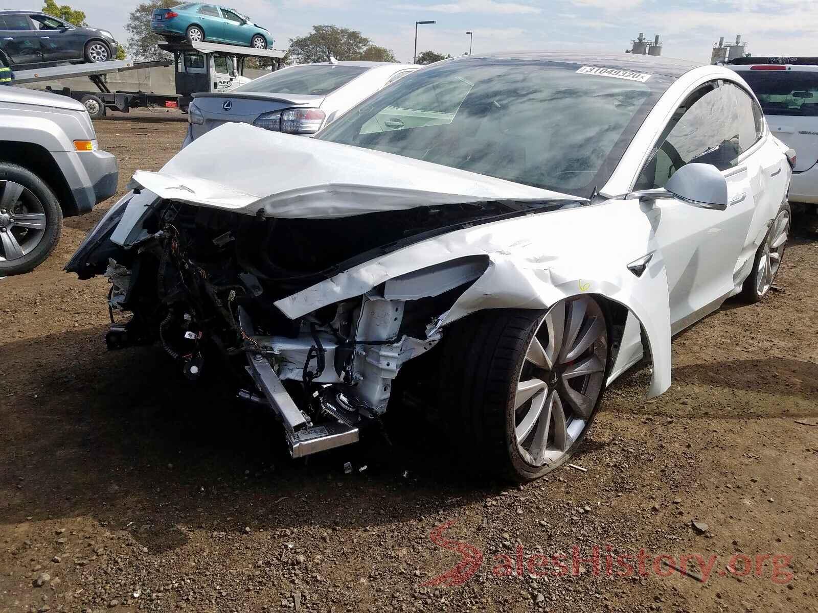 5YJ3E1EB7JF081872 2018 TESLA MODEL 3