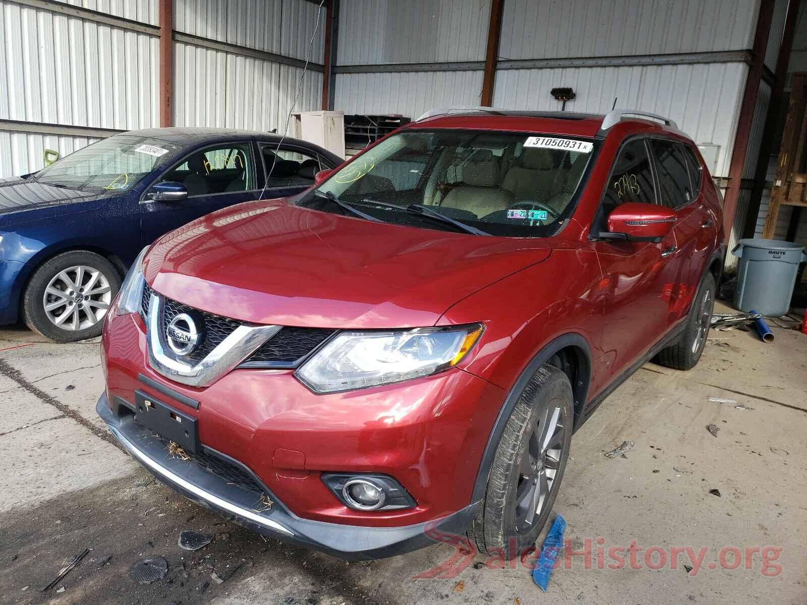 5N1AT2MV7GC814941 2016 NISSAN ROGUE