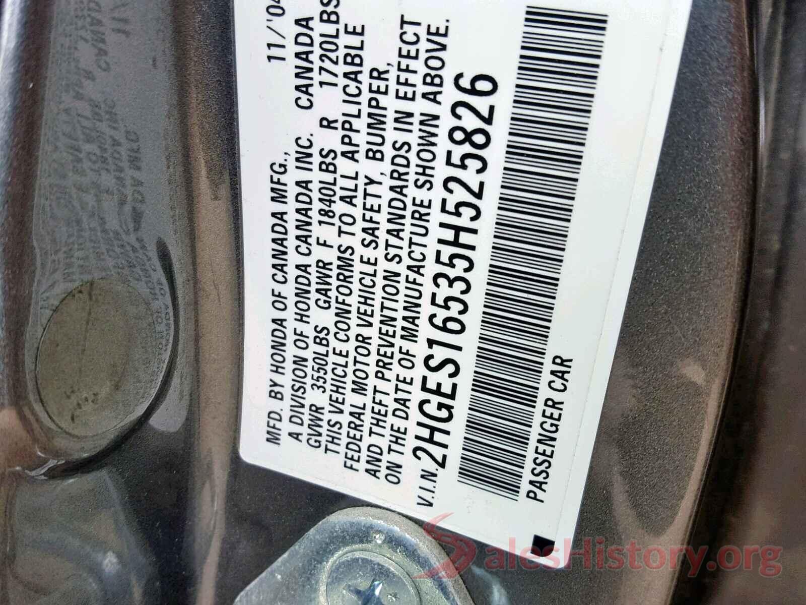 JF1VA1C61J9817974 2005 HONDA CIVIC LX