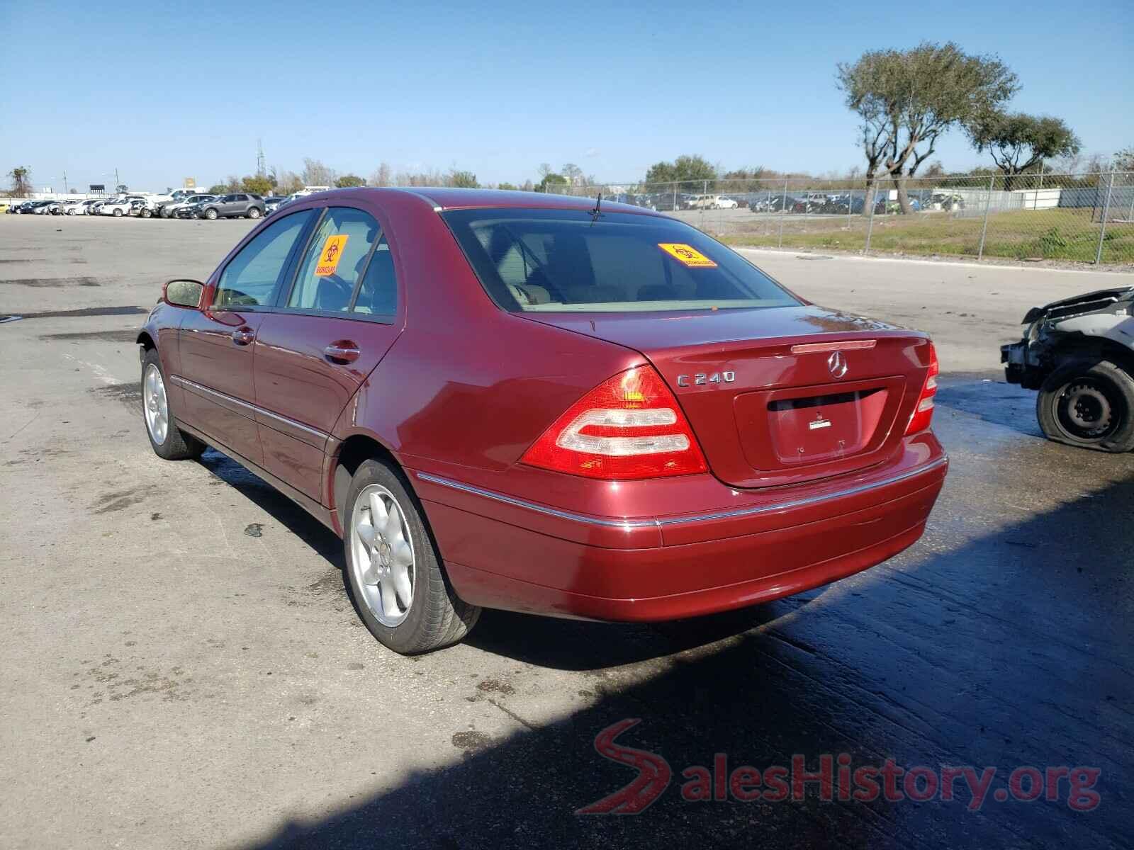 1N6ED0EB7LN700851 2002 MERCEDES-BENZ C CLASS