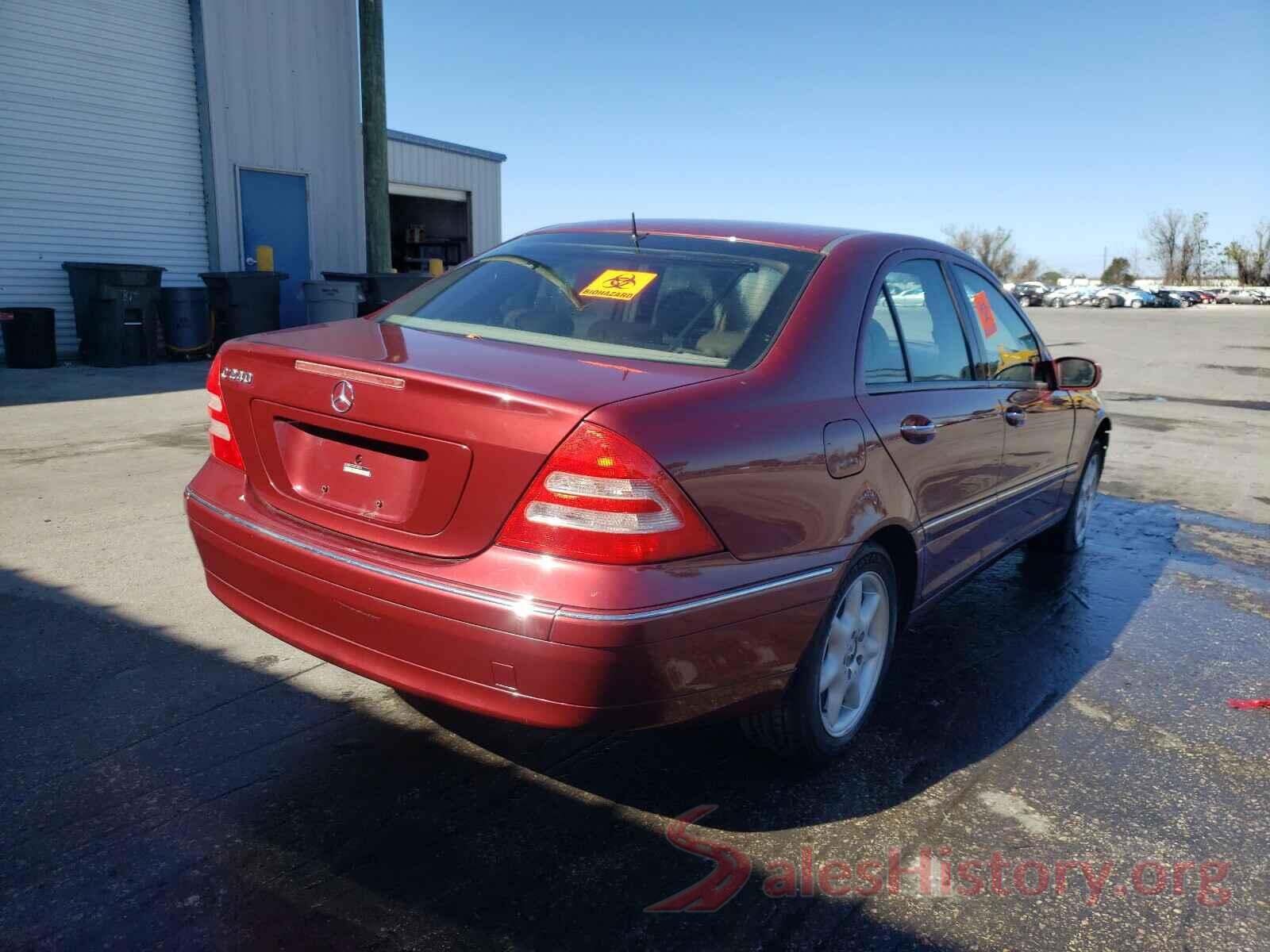 1N6ED0EB7LN700851 2002 MERCEDES-BENZ C CLASS