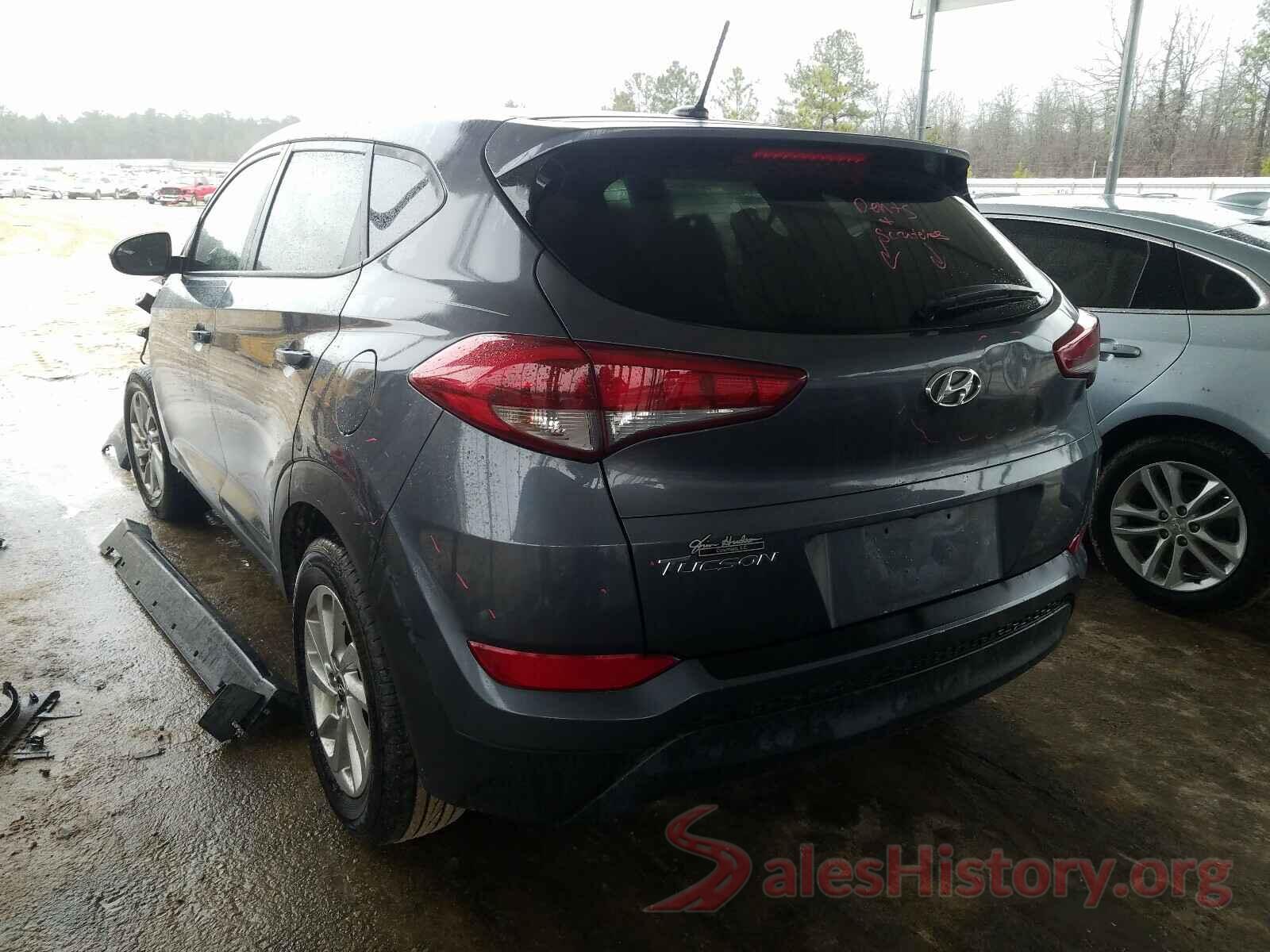 KM8J23A40HU254356 2017 HYUNDAI TUCSON