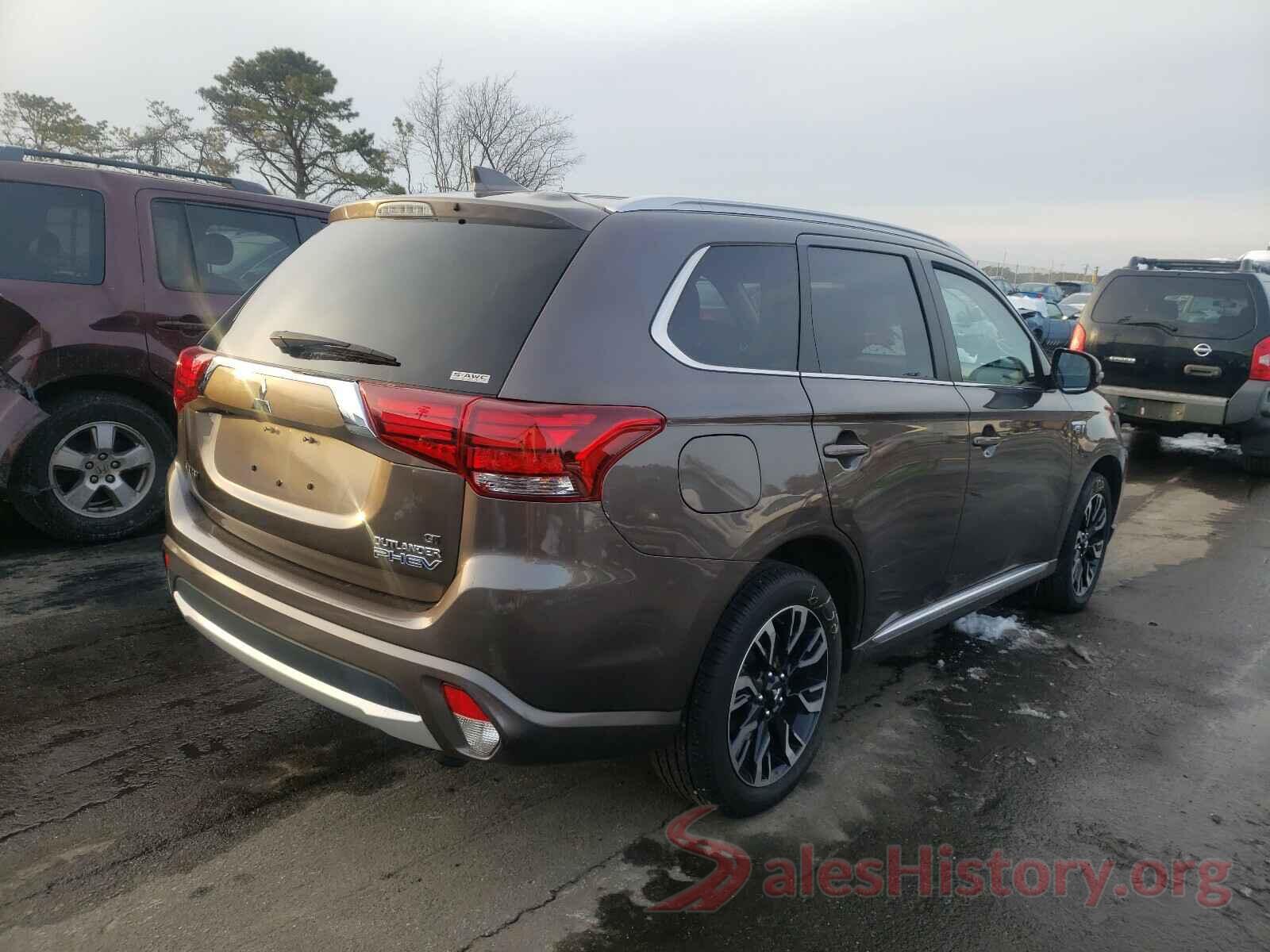 2T3P1RFV6KC010907 2018 MITSUBISHI OUTLANDER