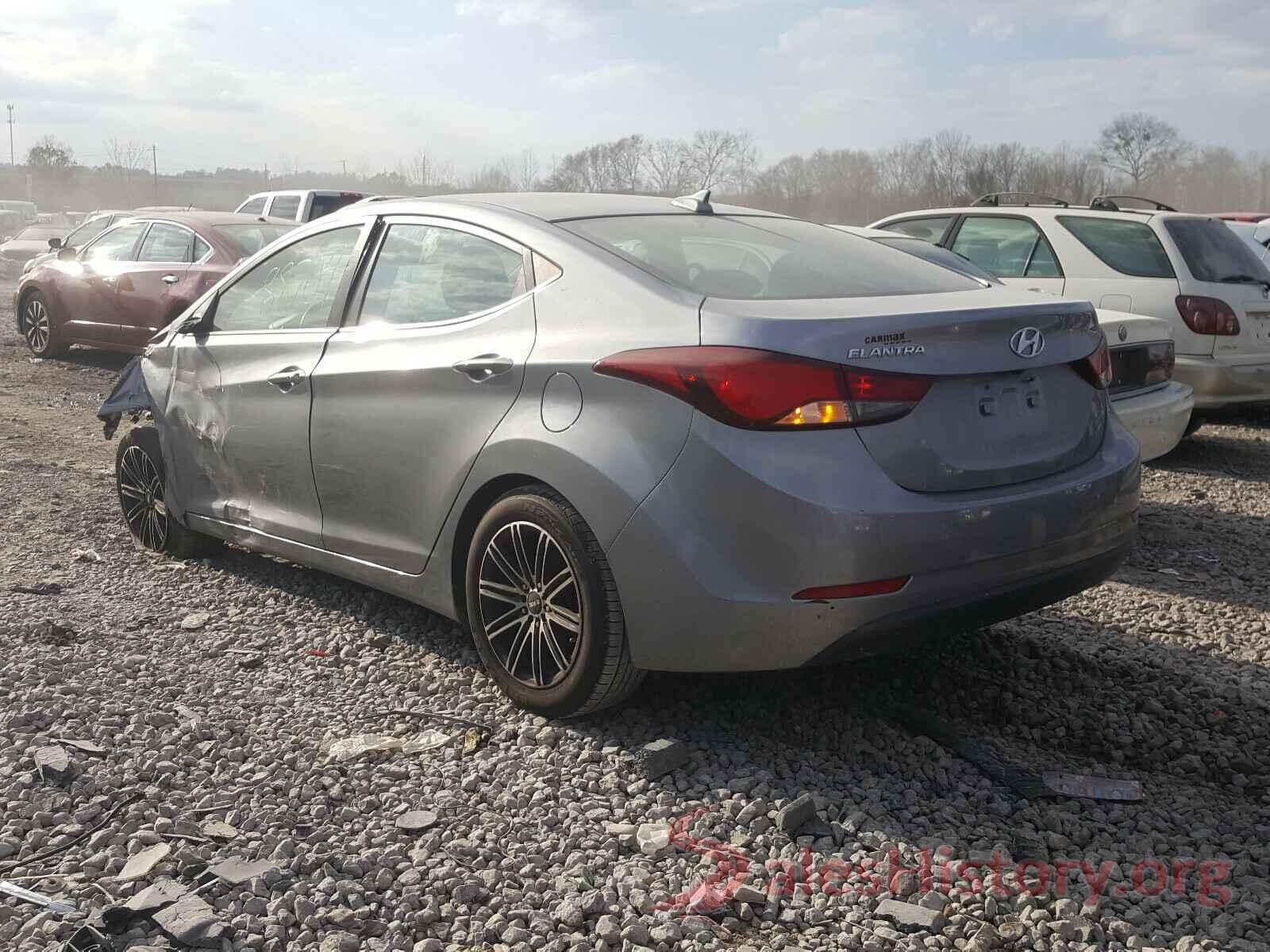 5NPDH4AE7GH773170 2016 HYUNDAI ELANTRA