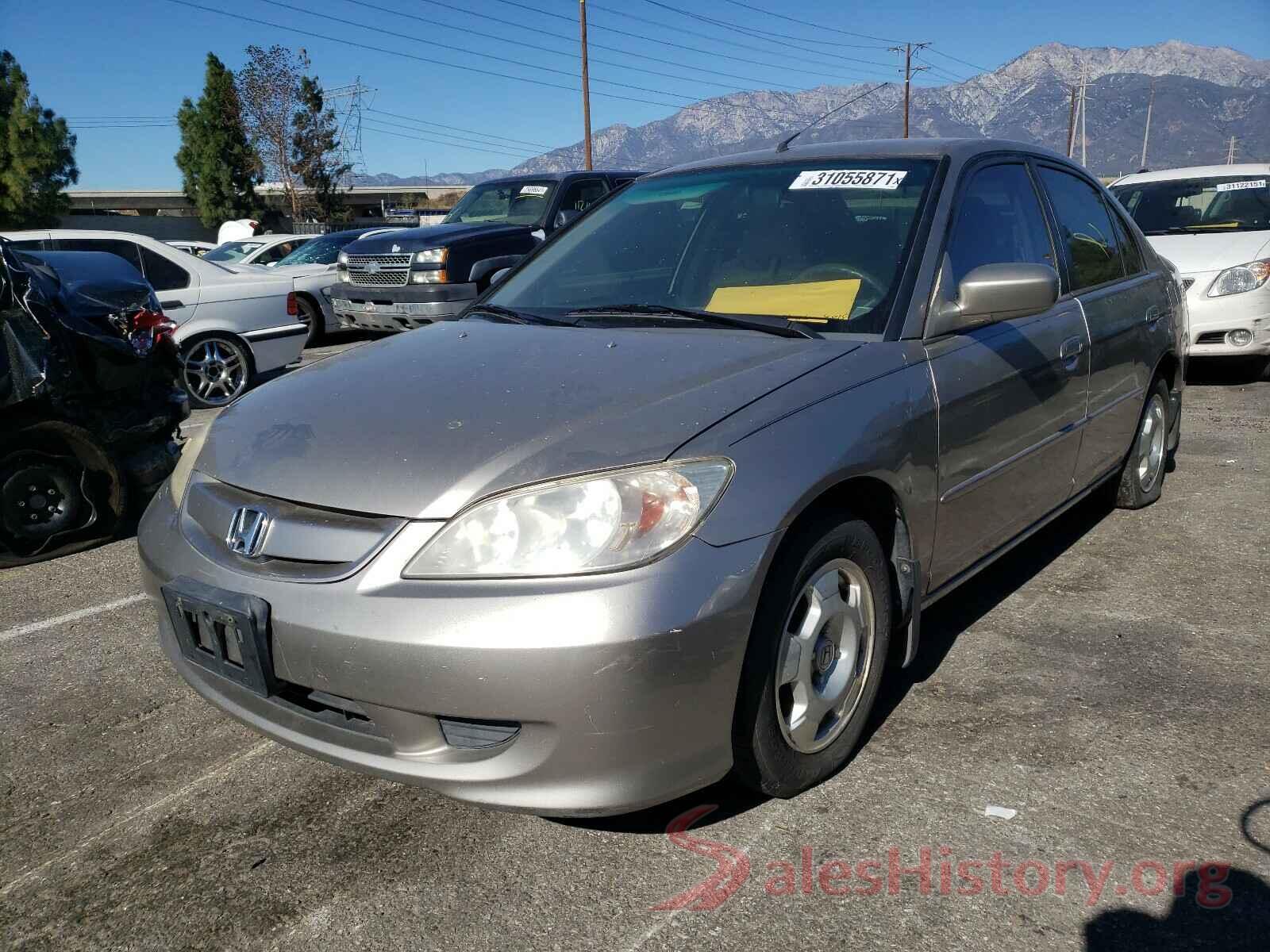 3N1AB7AP5KY250459 2005 HONDA CIVIC