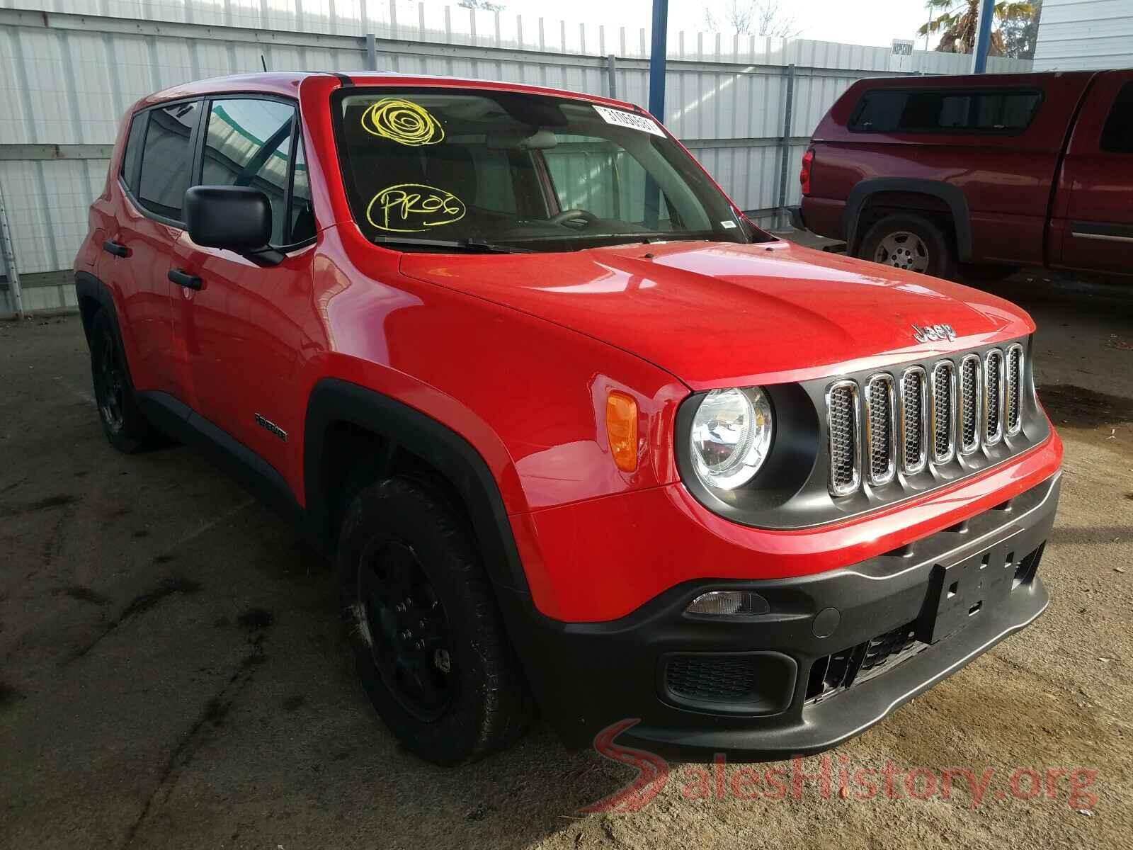 ZACCJAAB2JPG80382 2018 JEEP RENEGADE