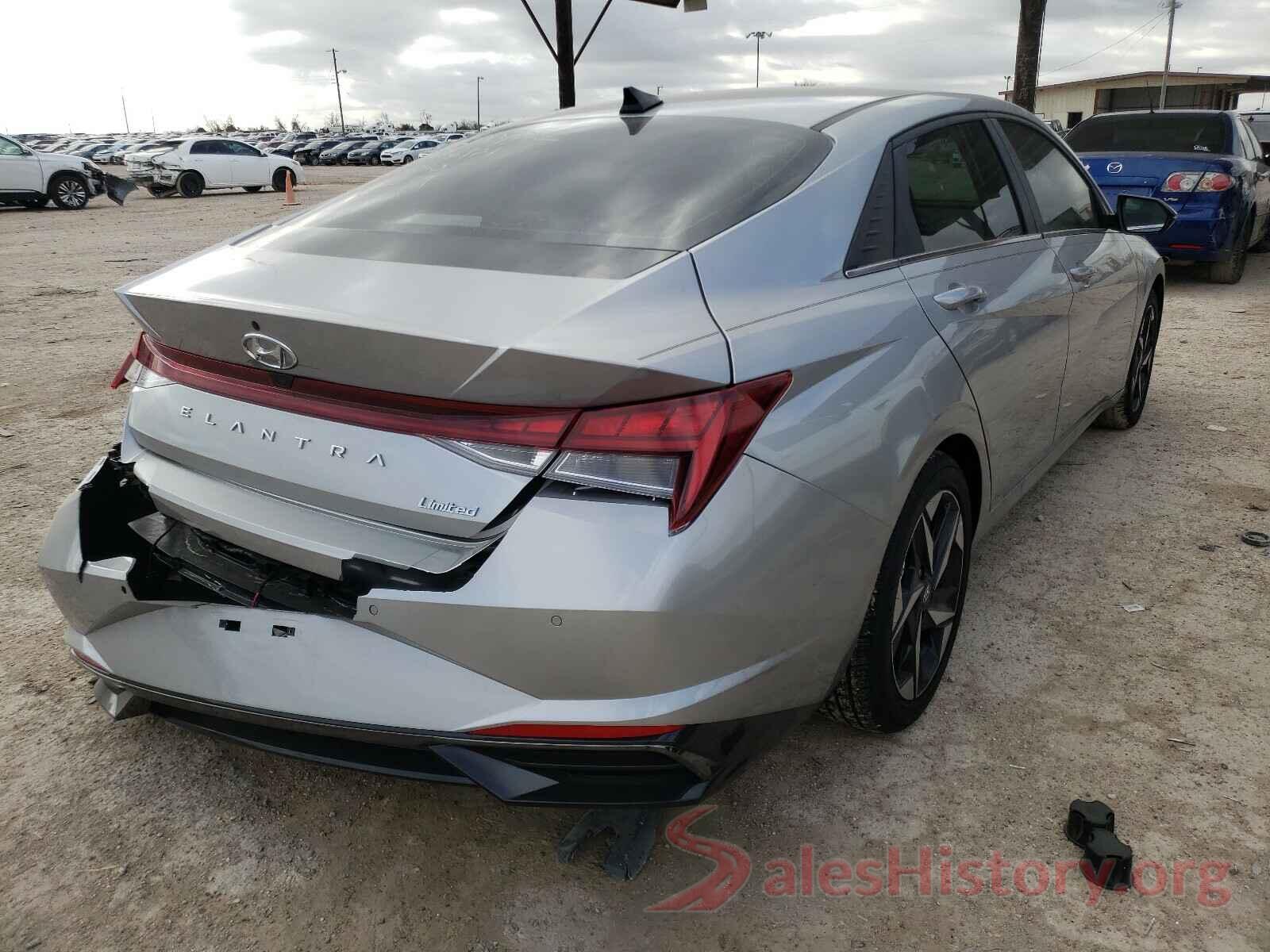 5NPLP4AG1MH010749 2021 HYUNDAI ELANTRA