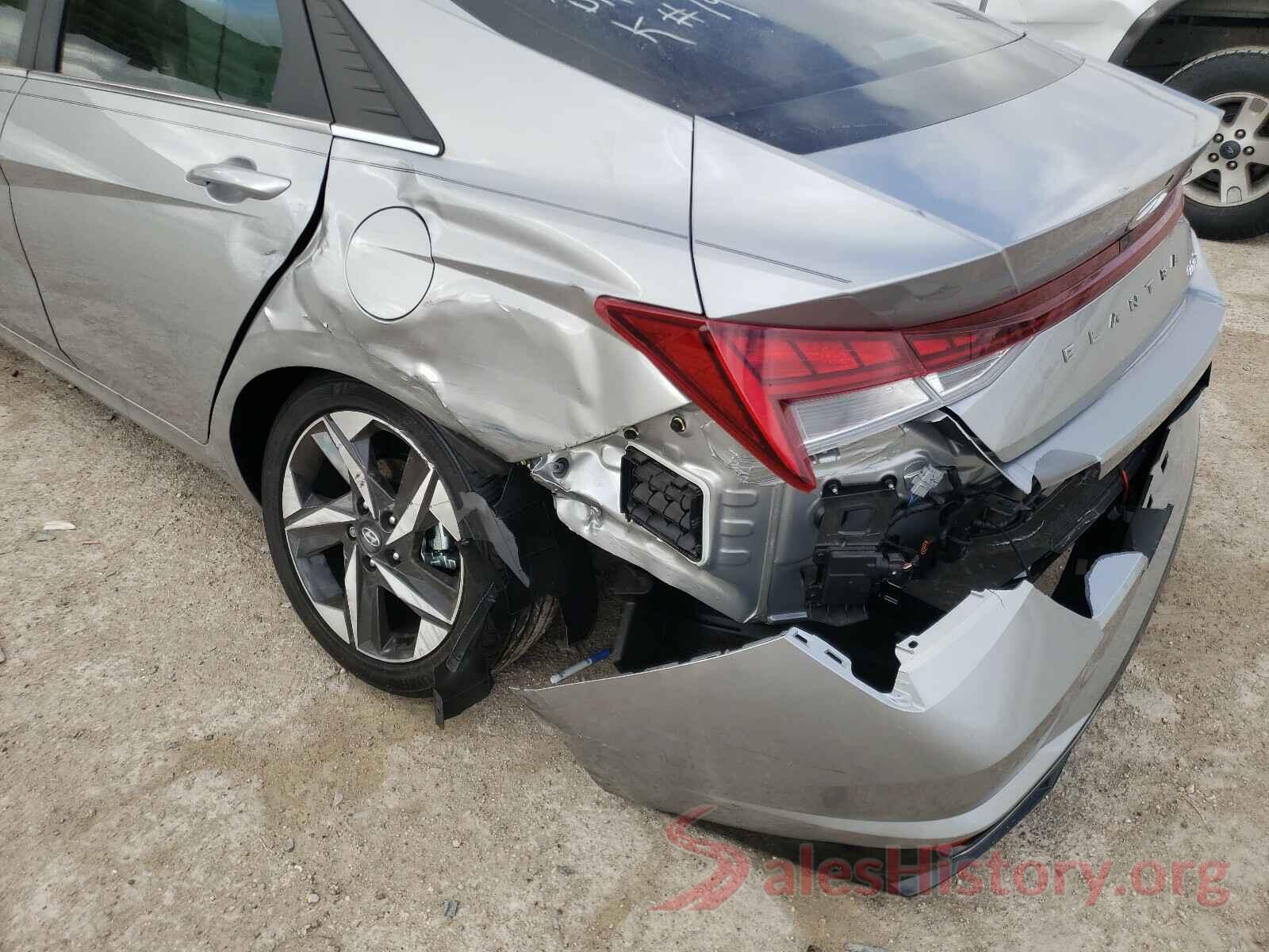 5NPLP4AG1MH010749 2021 HYUNDAI ELANTRA