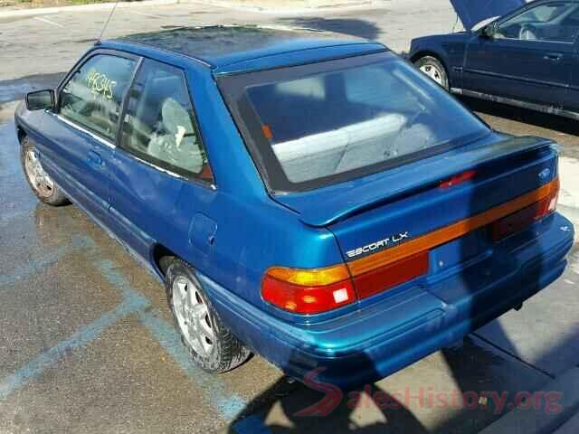 3FA6P0H7XJR238811 1996 FORD ESCORT