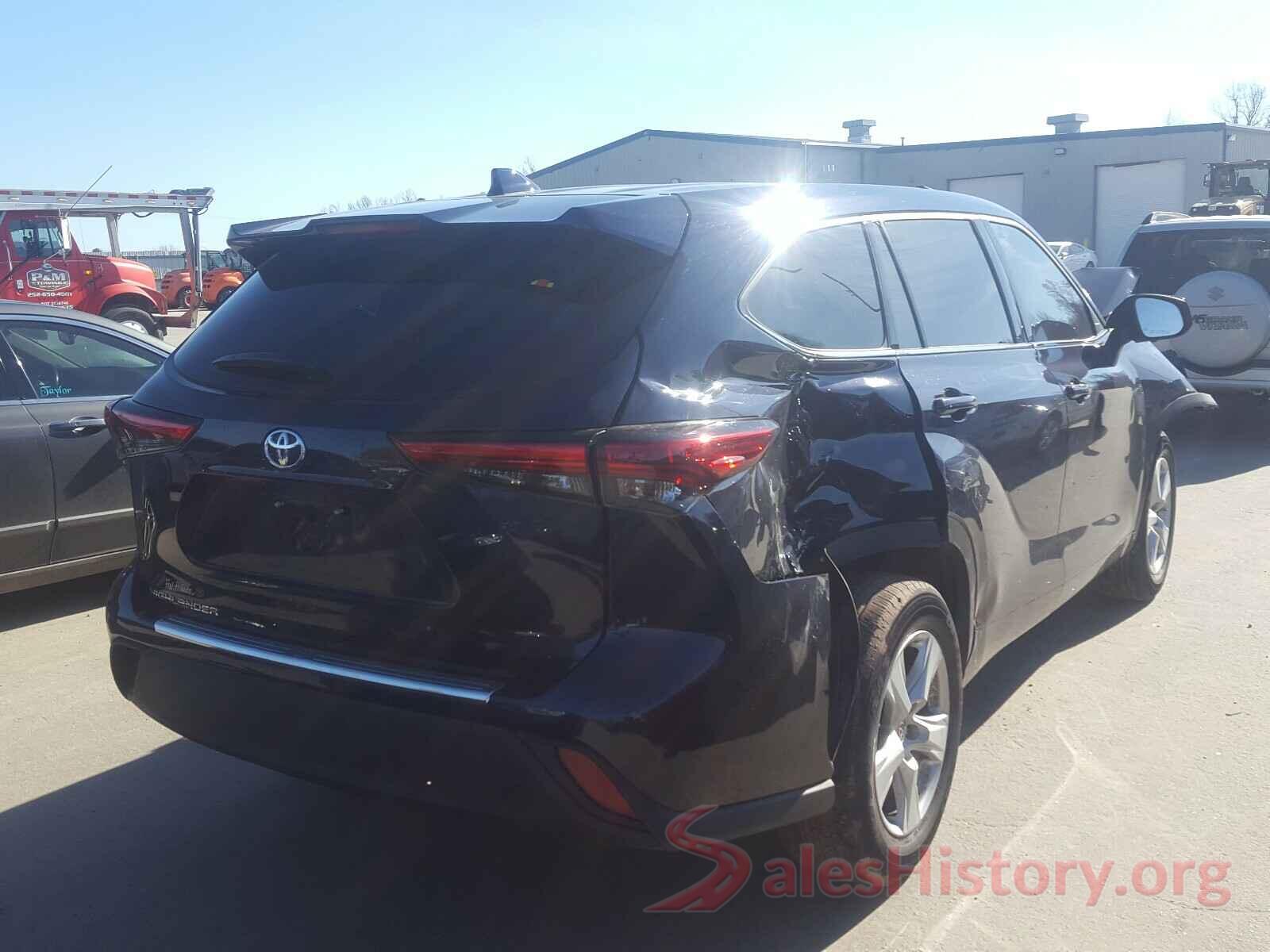 5TDCZRAHXLS011536 2020 TOYOTA HIGHLANDER