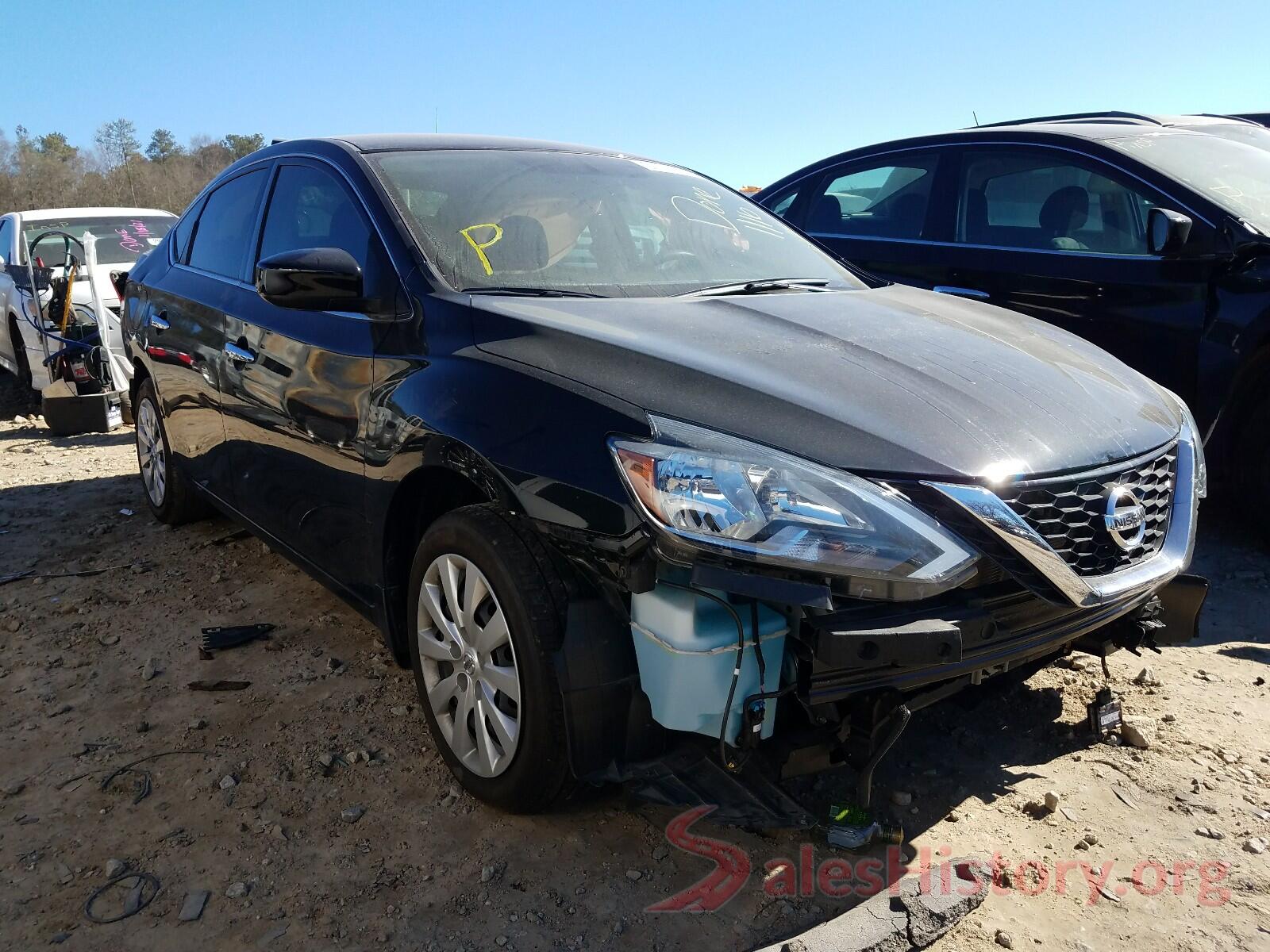 3N1AB7AP0KY364658 2019 NISSAN SENTRA