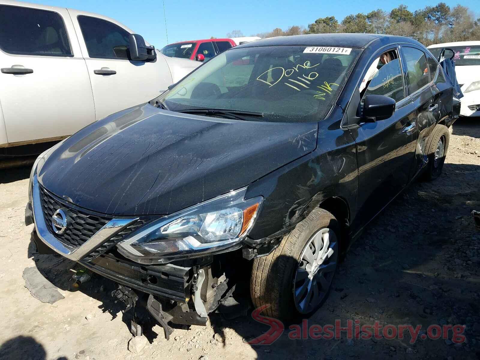 3N1AB7AP0KY364658 2019 NISSAN SENTRA