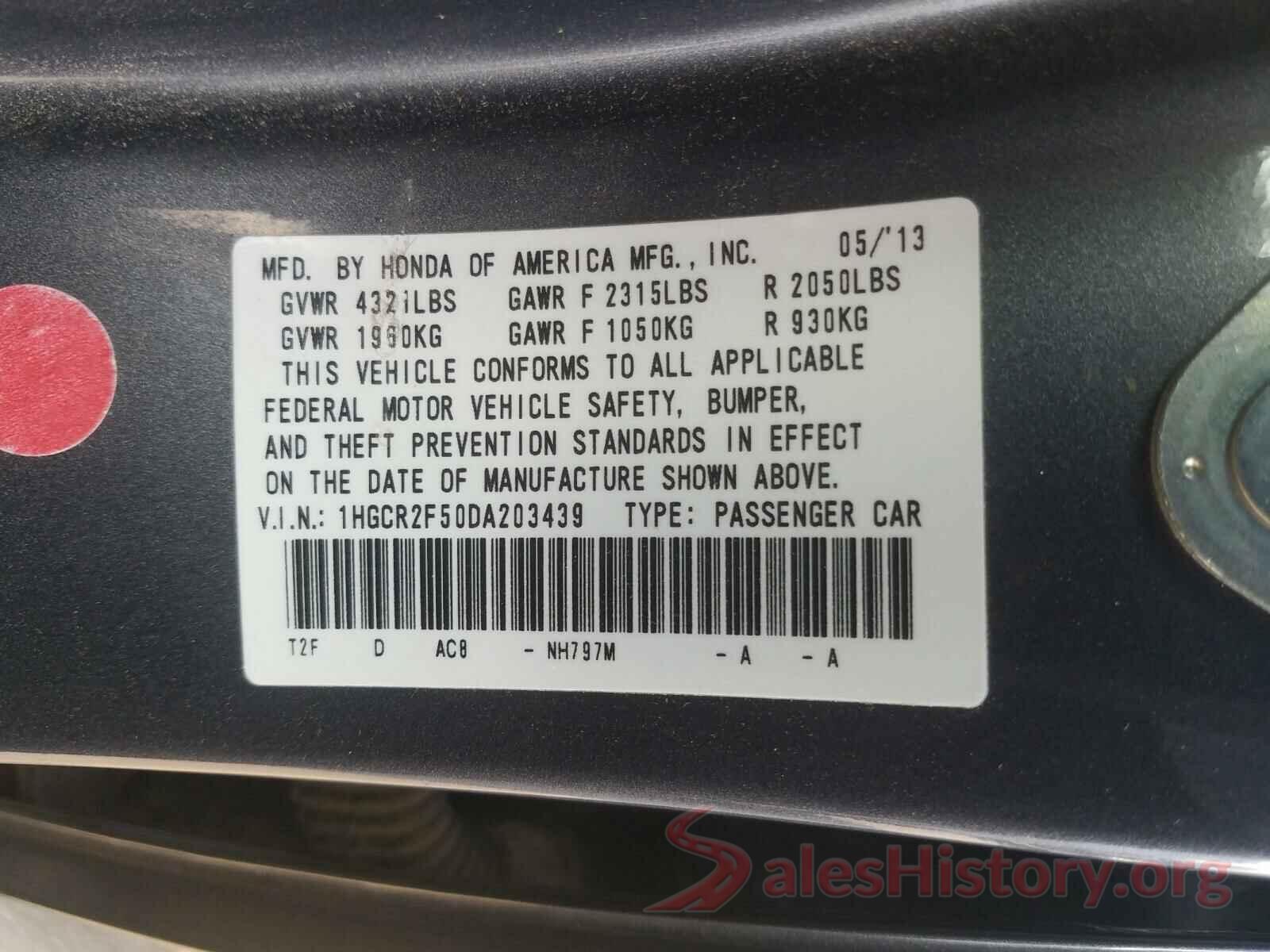 1C4BJWEGXJL924752 2013 HONDA ACCORD