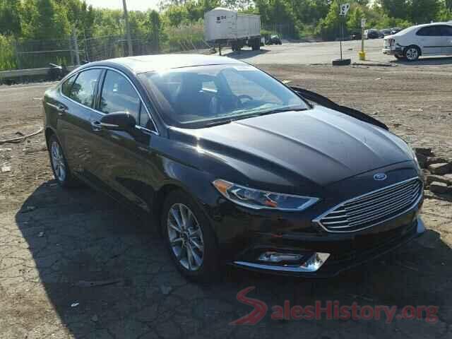 2T3BFREV7JW852777 2017 FORD FUSION