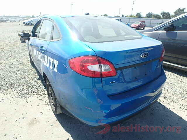 3N1CN7AP2HL889257 2012 FORD FIESTA