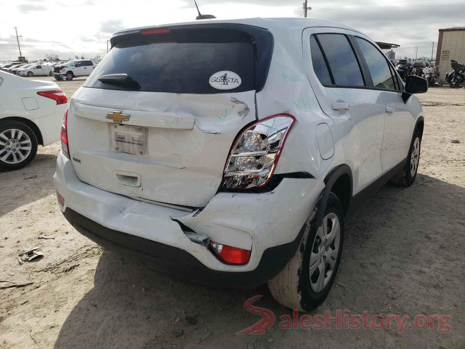 KL7CJKSB4HB127514 2017 CHEVROLET TRAX