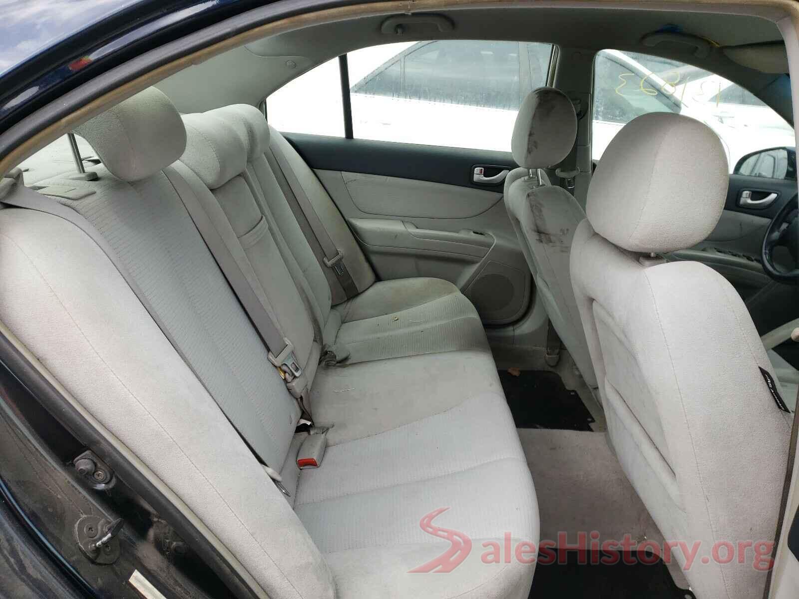 3N1CN8EV0ML833942 2008 HYUNDAI SONATA