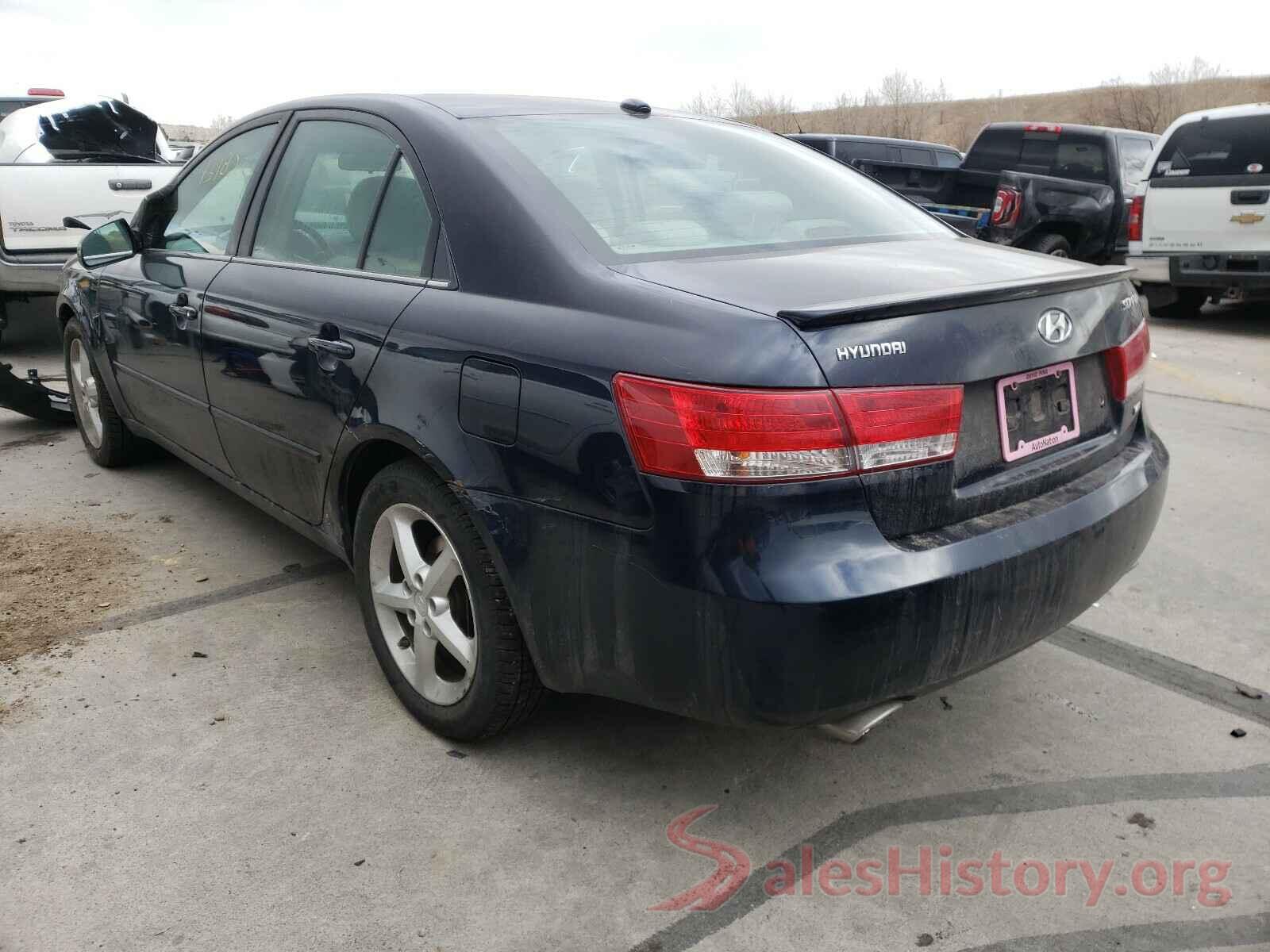 3N1CN8EV0ML833942 2008 HYUNDAI SONATA