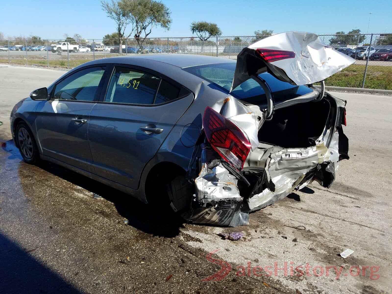 5NPD74LF5LH612187 2020 HYUNDAI ELANTRA