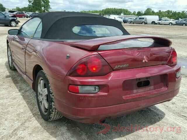 3N1AB8DV7LY219425 2001 MITSUBISHI ECLIPSE