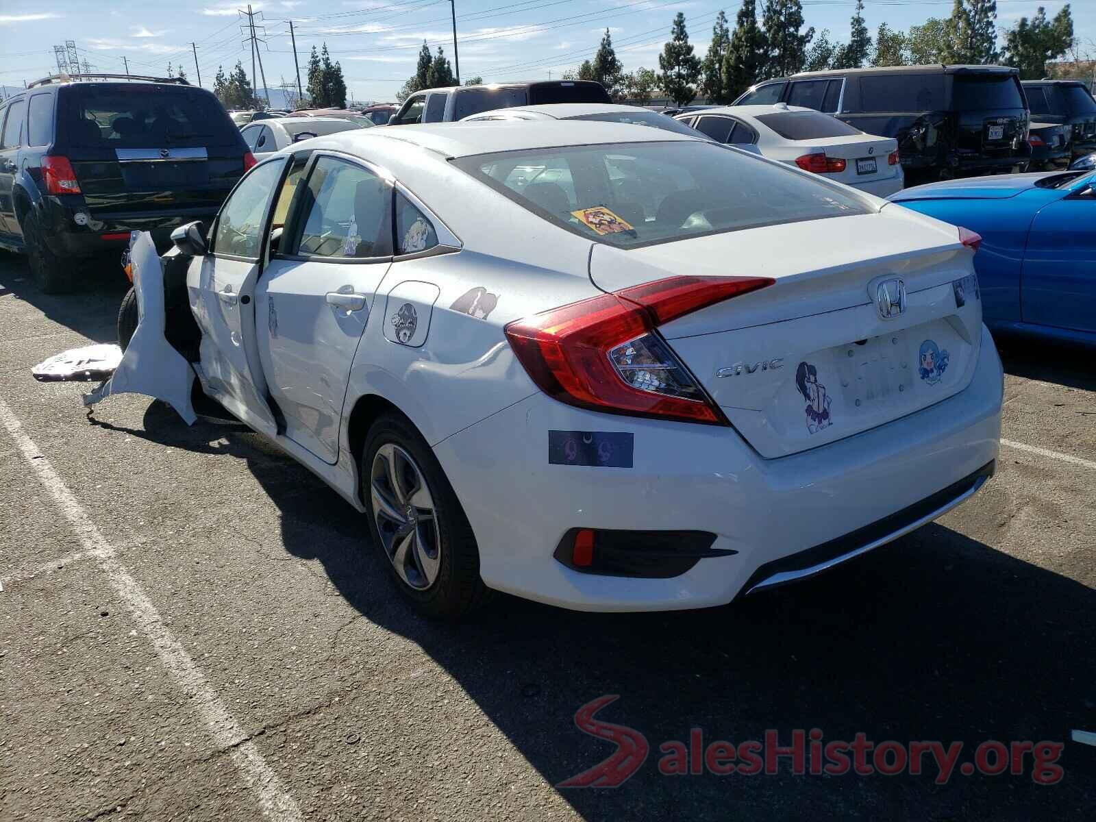 2HGFC2F63KH564721 2019 HONDA CIVIC