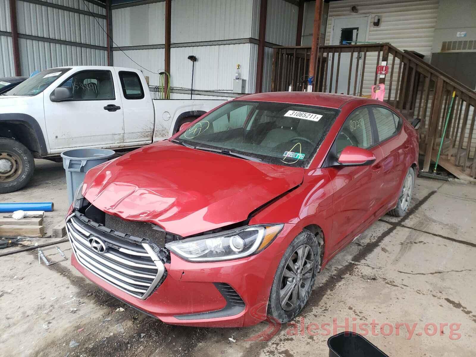 5NPD84LF9HH040433 2017 HYUNDAI ELANTRA