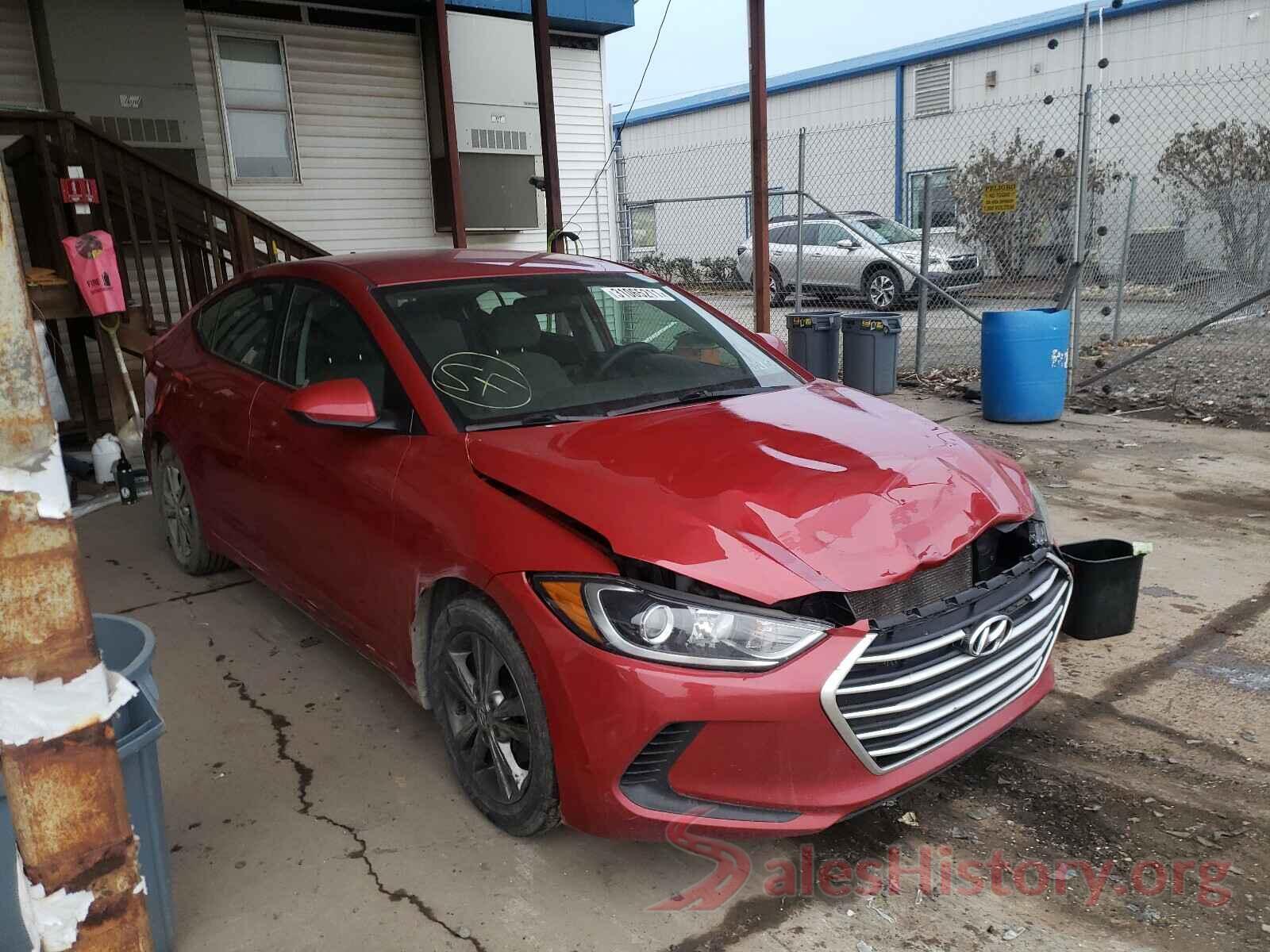 5NPD84LF9HH040433 2017 HYUNDAI ELANTRA