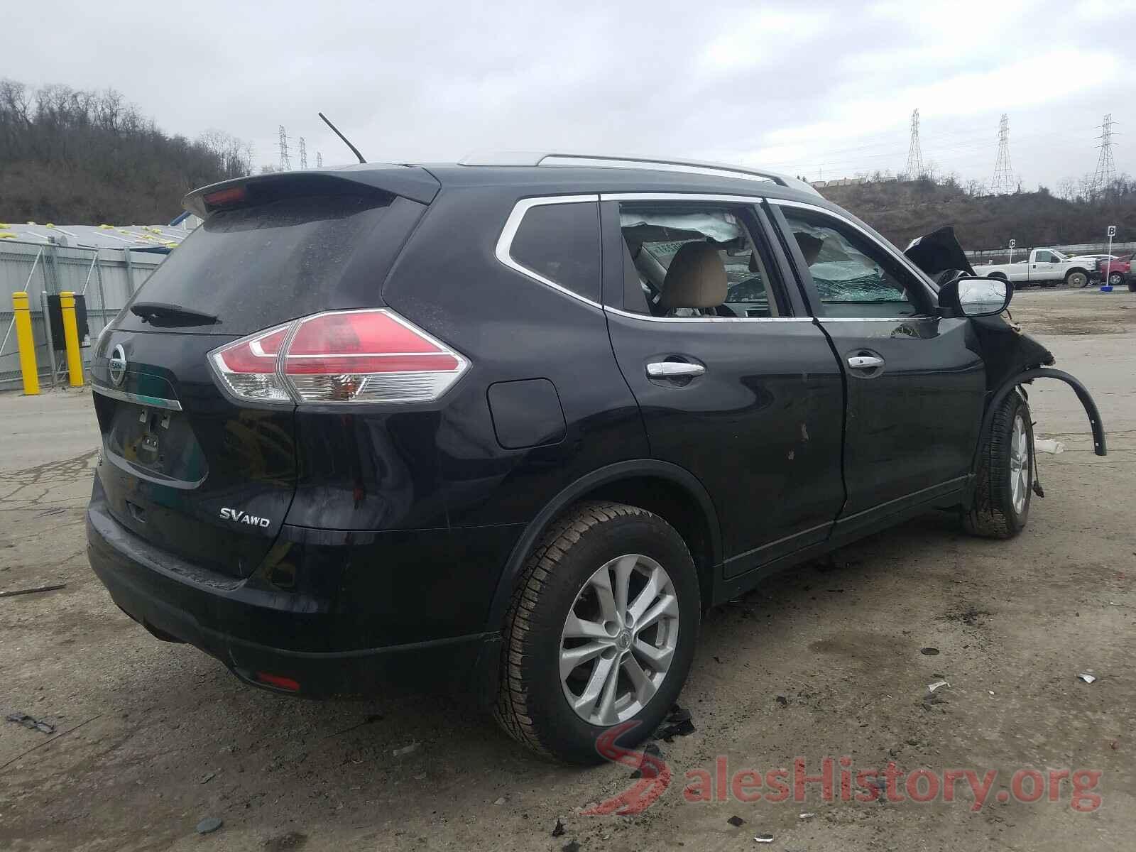 KNMAT2MV2GP625191 2016 NISSAN ROGUE