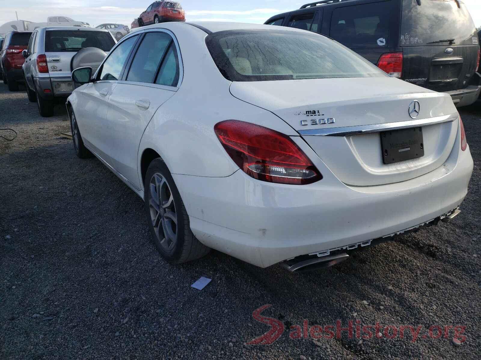 55SWF4JB7GU127791 2016 MERCEDES-BENZ C CLASS