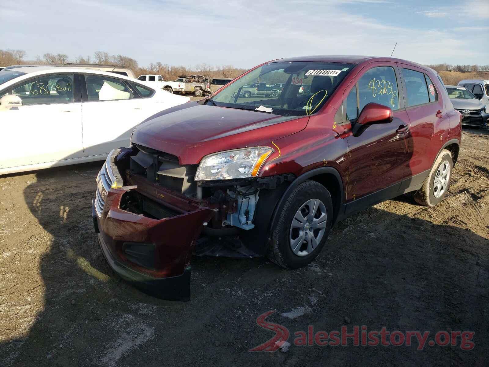 3GNCJKSB3GL276343 2016 CHEVROLET TRAX