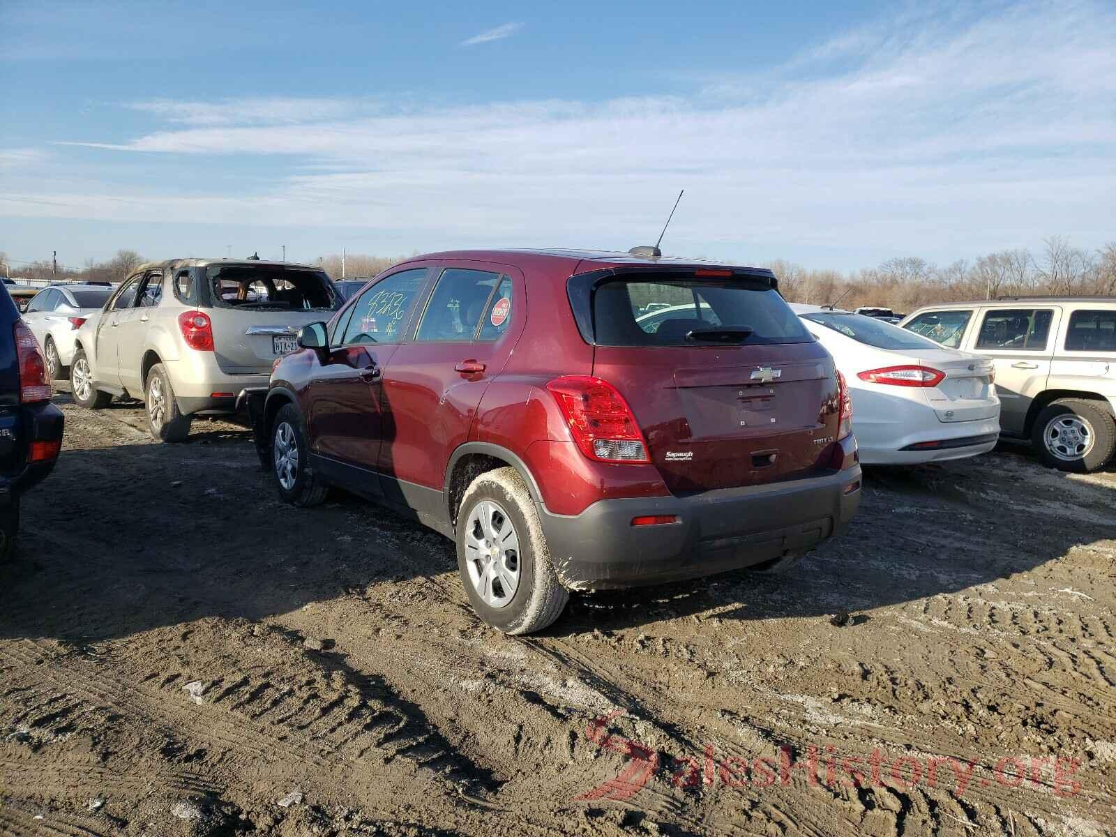 3GNCJKSB3GL276343 2016 CHEVROLET TRAX